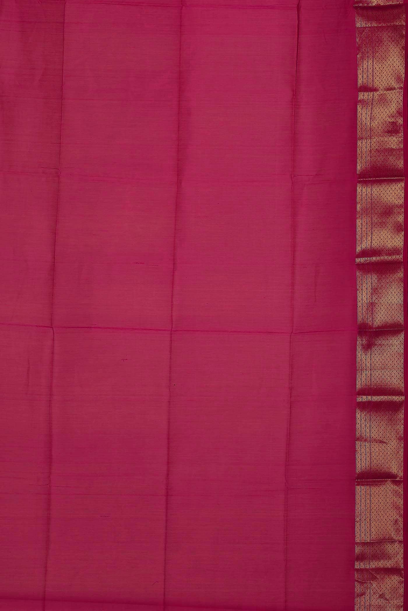 Green Maheshwari Silk Cotton Saree