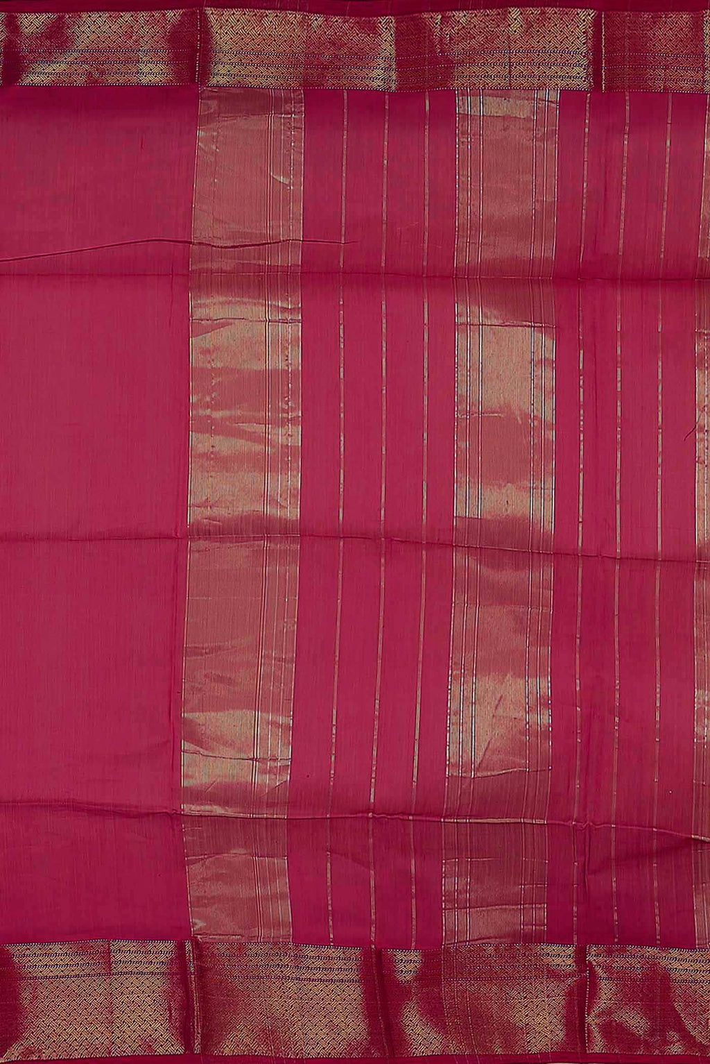 Green Maheshwari Silk Cotton Saree