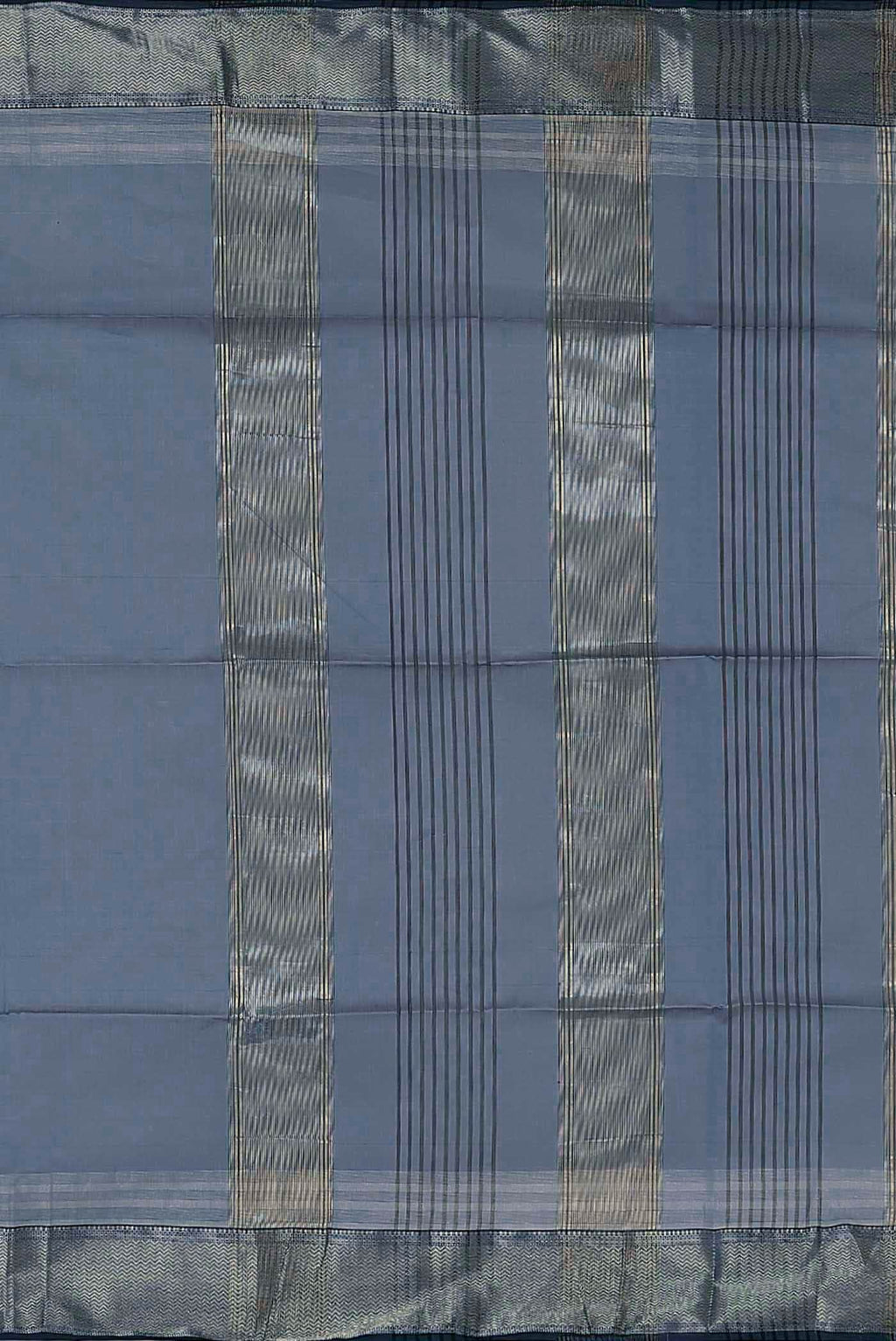 Blue Maheshwari Silk Cotton Saree