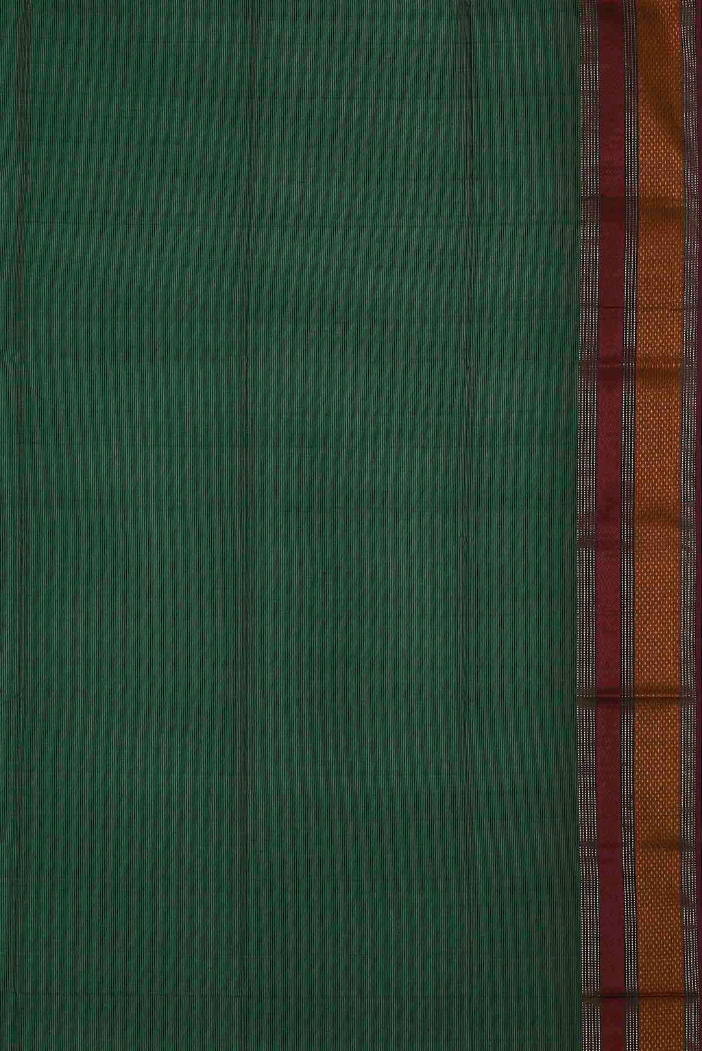 Green Maheshwari Silk Cotton Saree