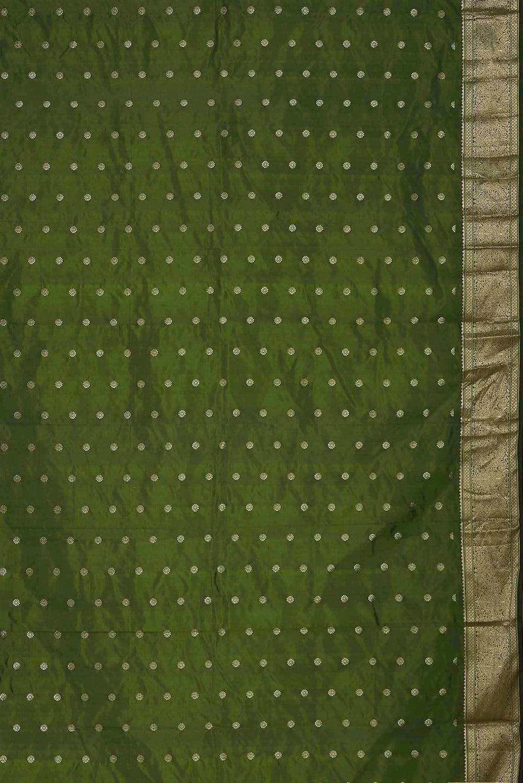 Green Bangalore Silk Saree