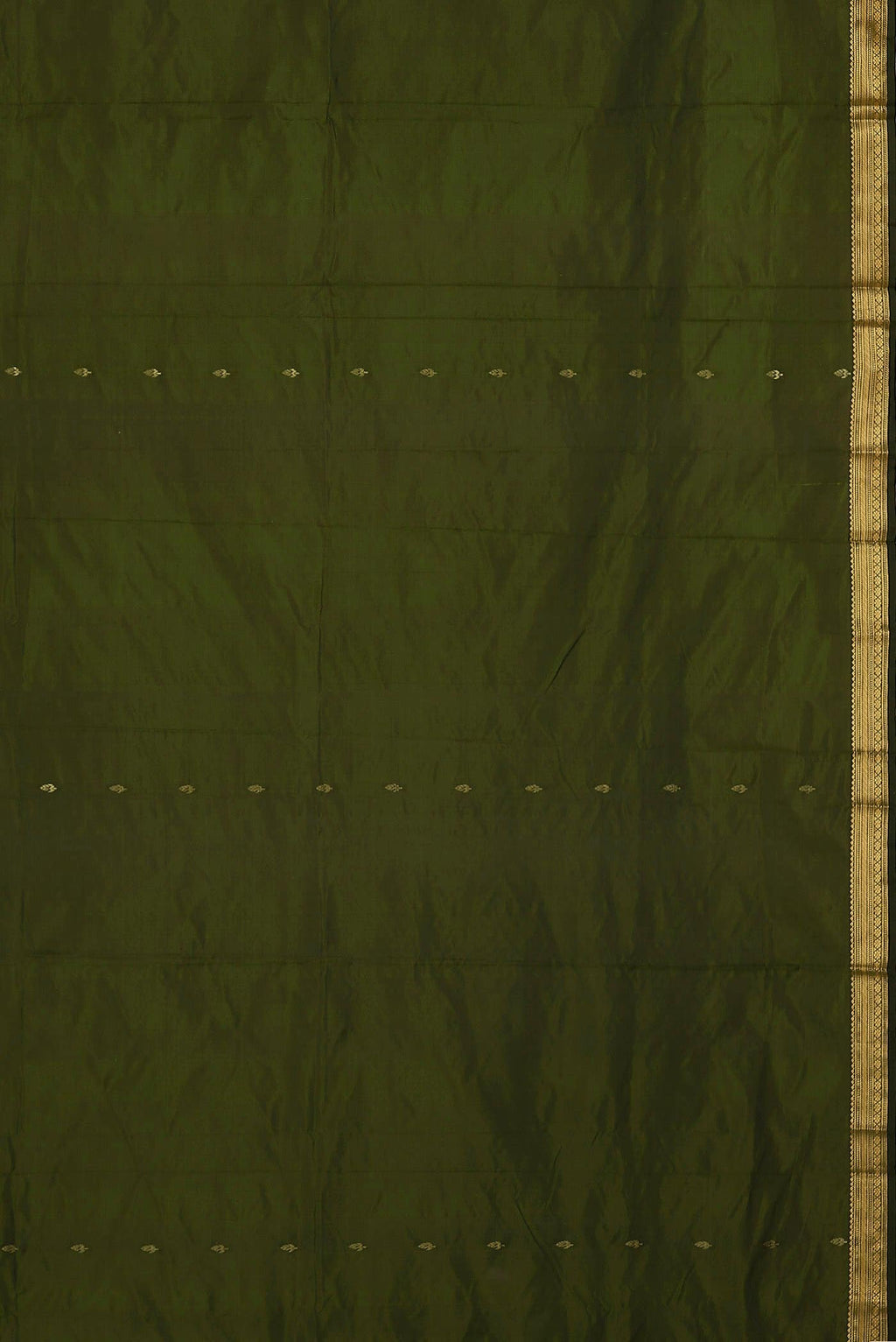 Green Blended Bangalore Silk Saree