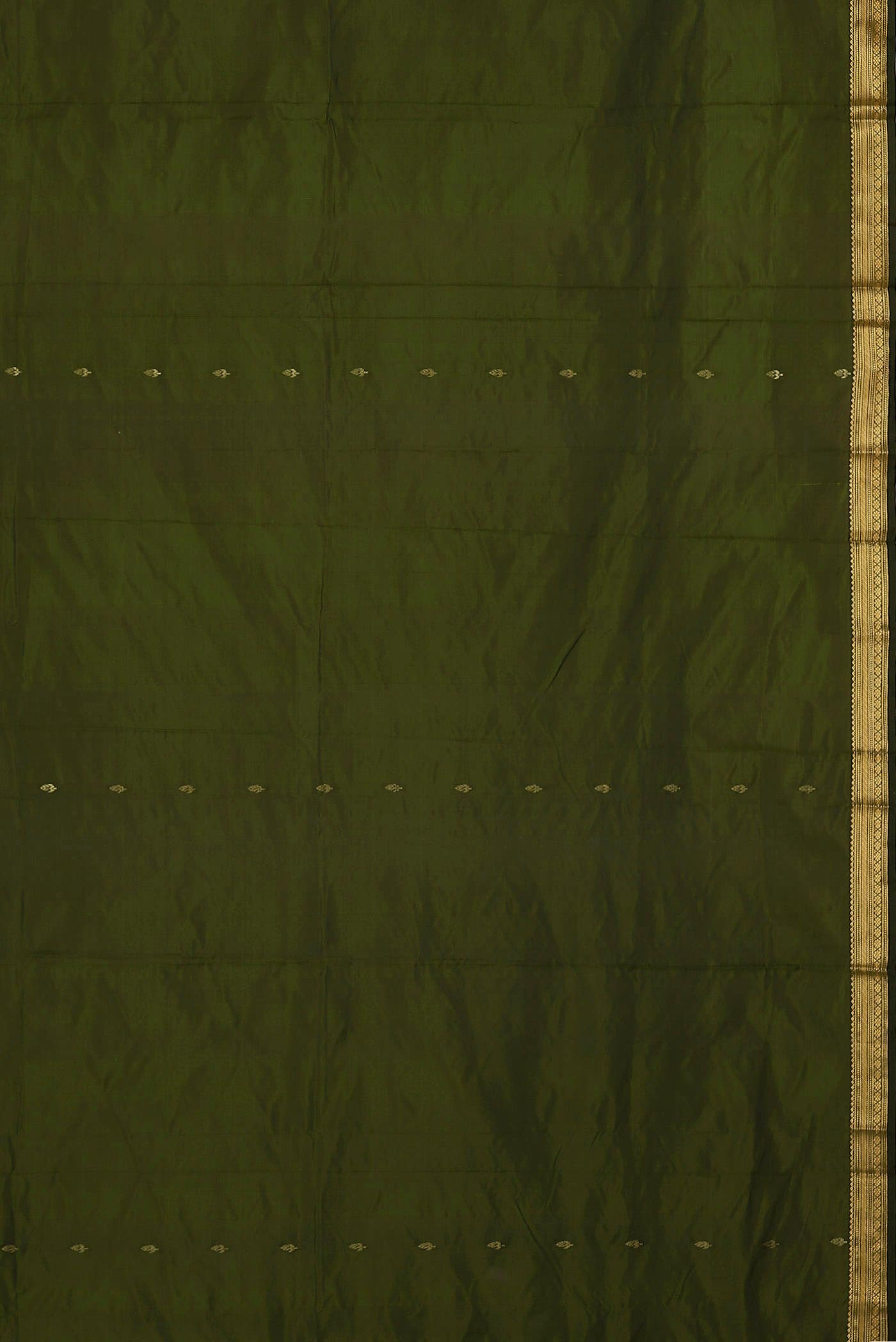 Green Blended Bangalore Silk Saree