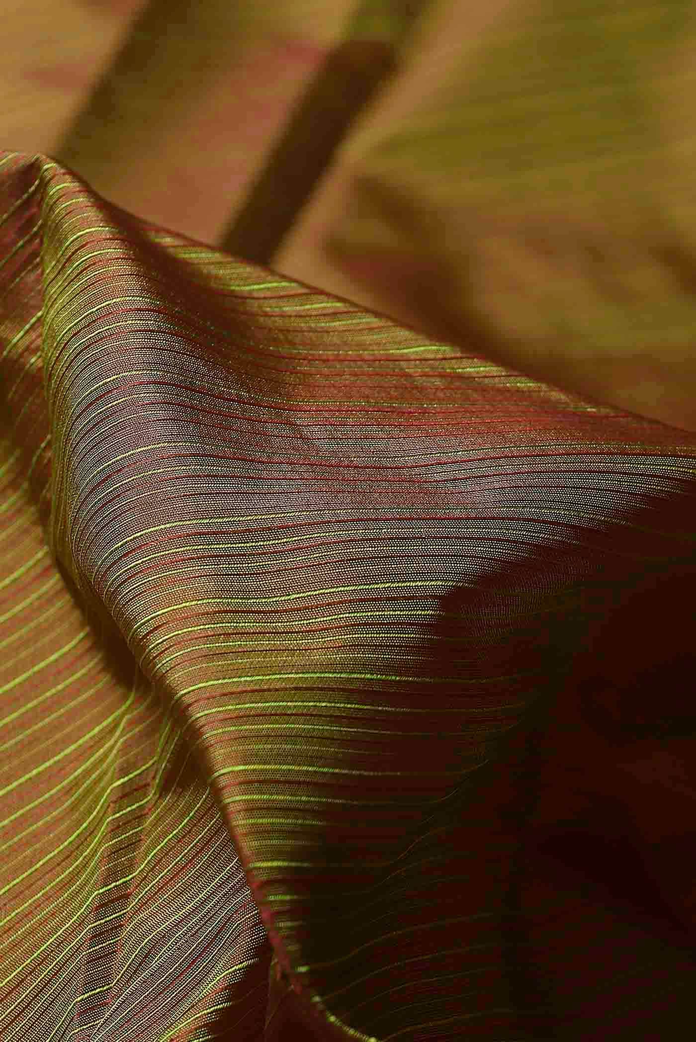 Green Blended Bangalore Silk Saree