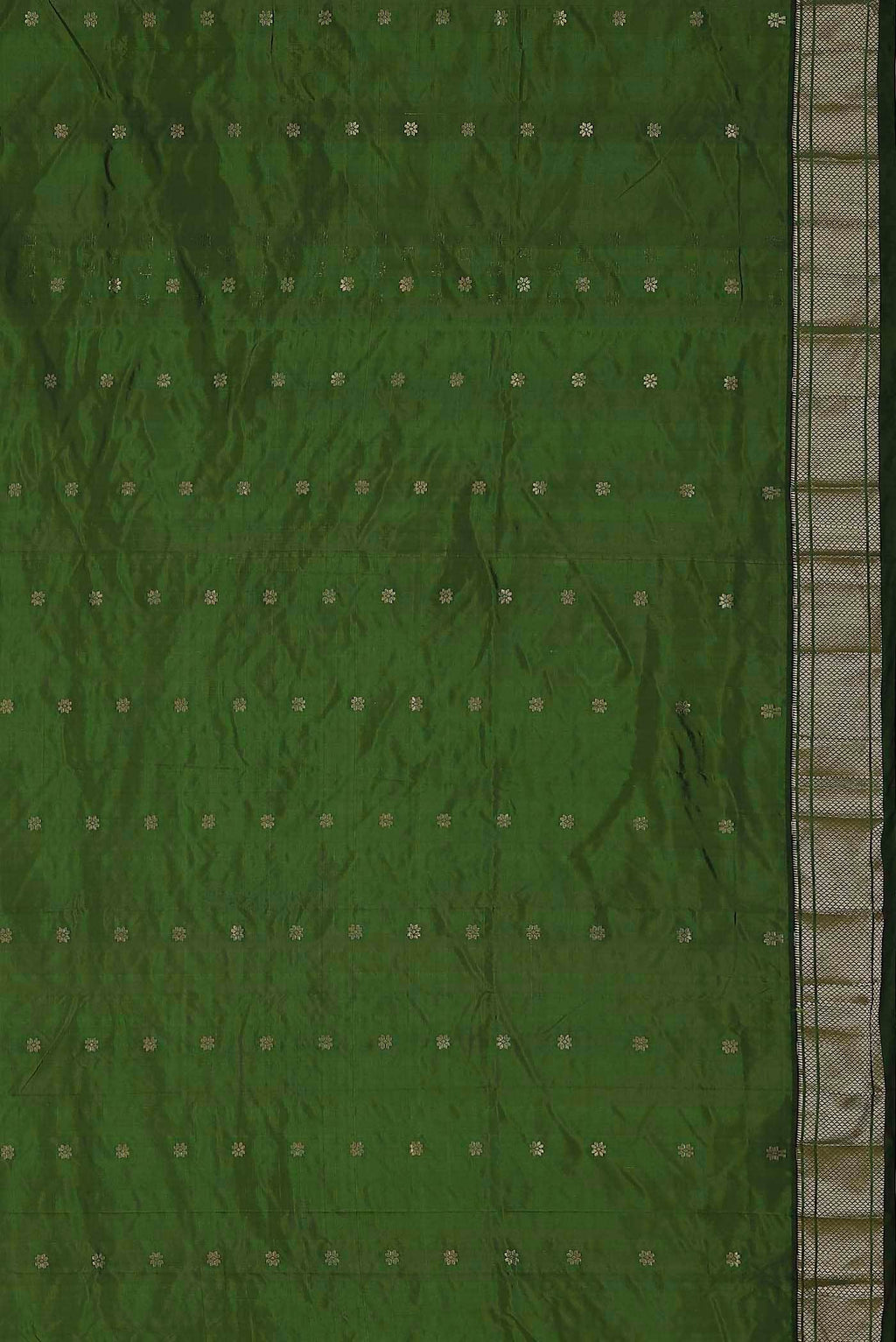 Green Bangalore Silk Saree