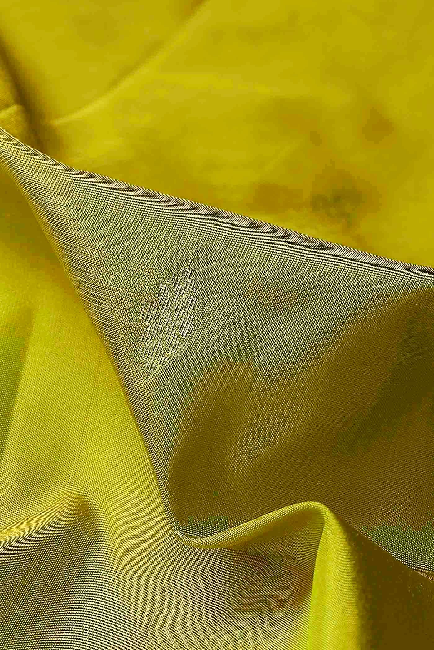 Green Blended Bangalore Silk Saree