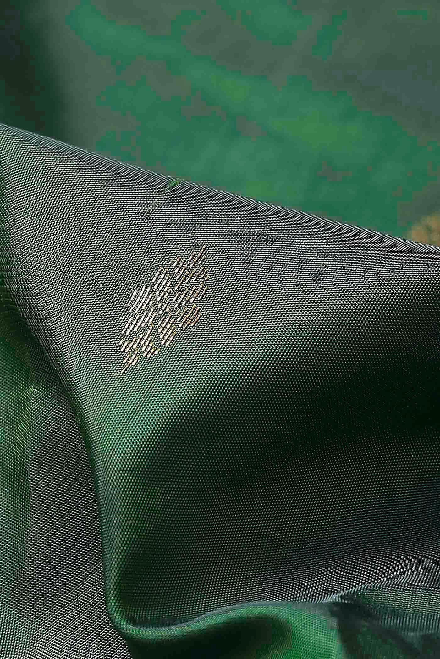 Green Bangalore Silk Saree