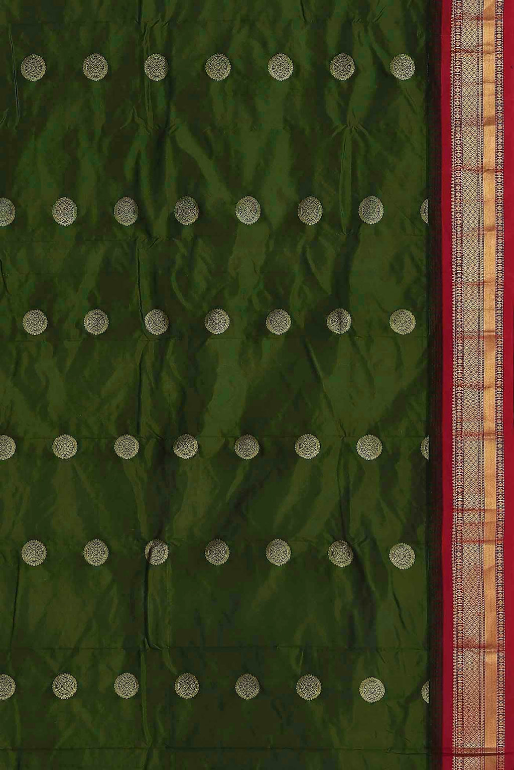 Green Bangalore Silk Saree