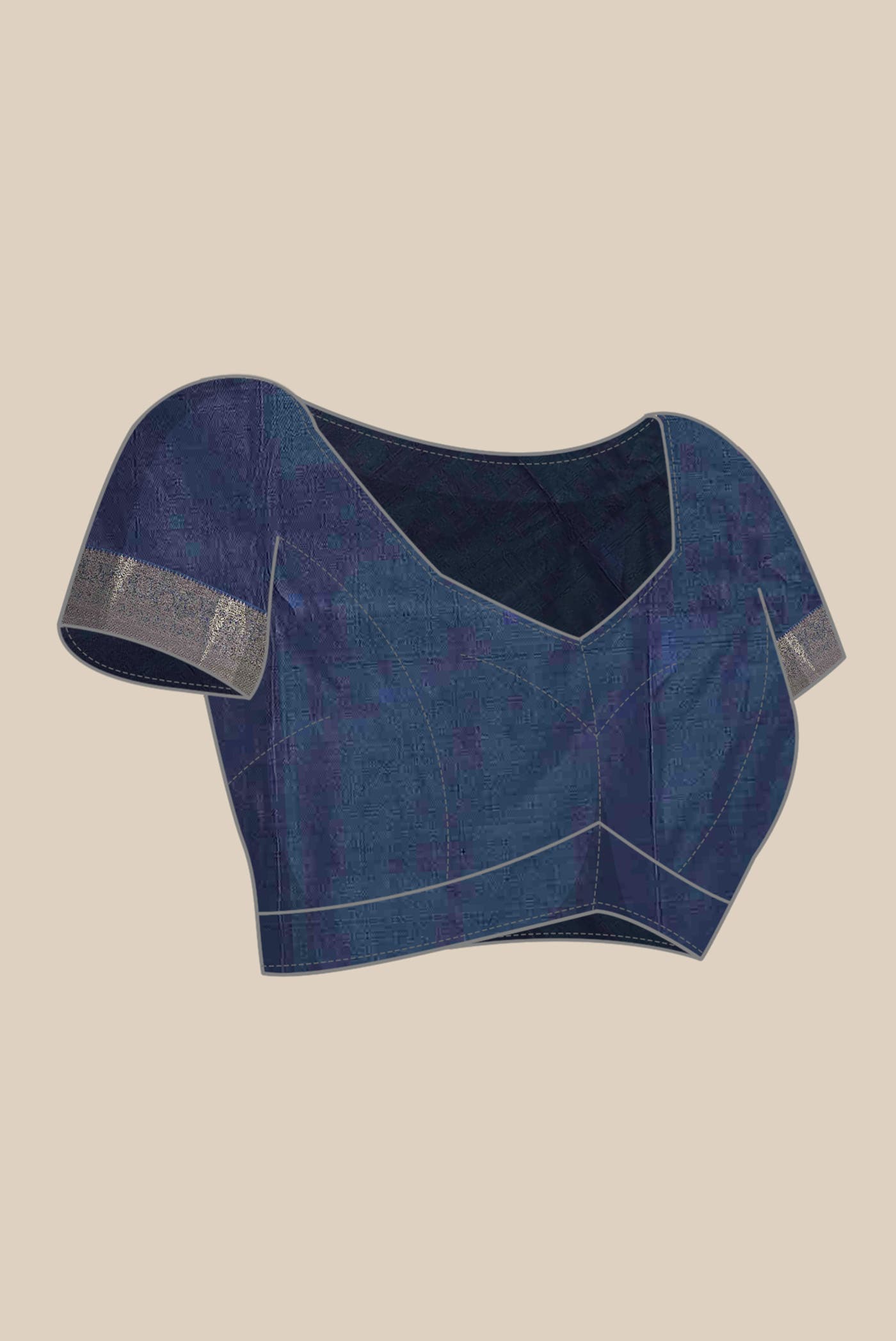 Blue Bangalore Silk Saree