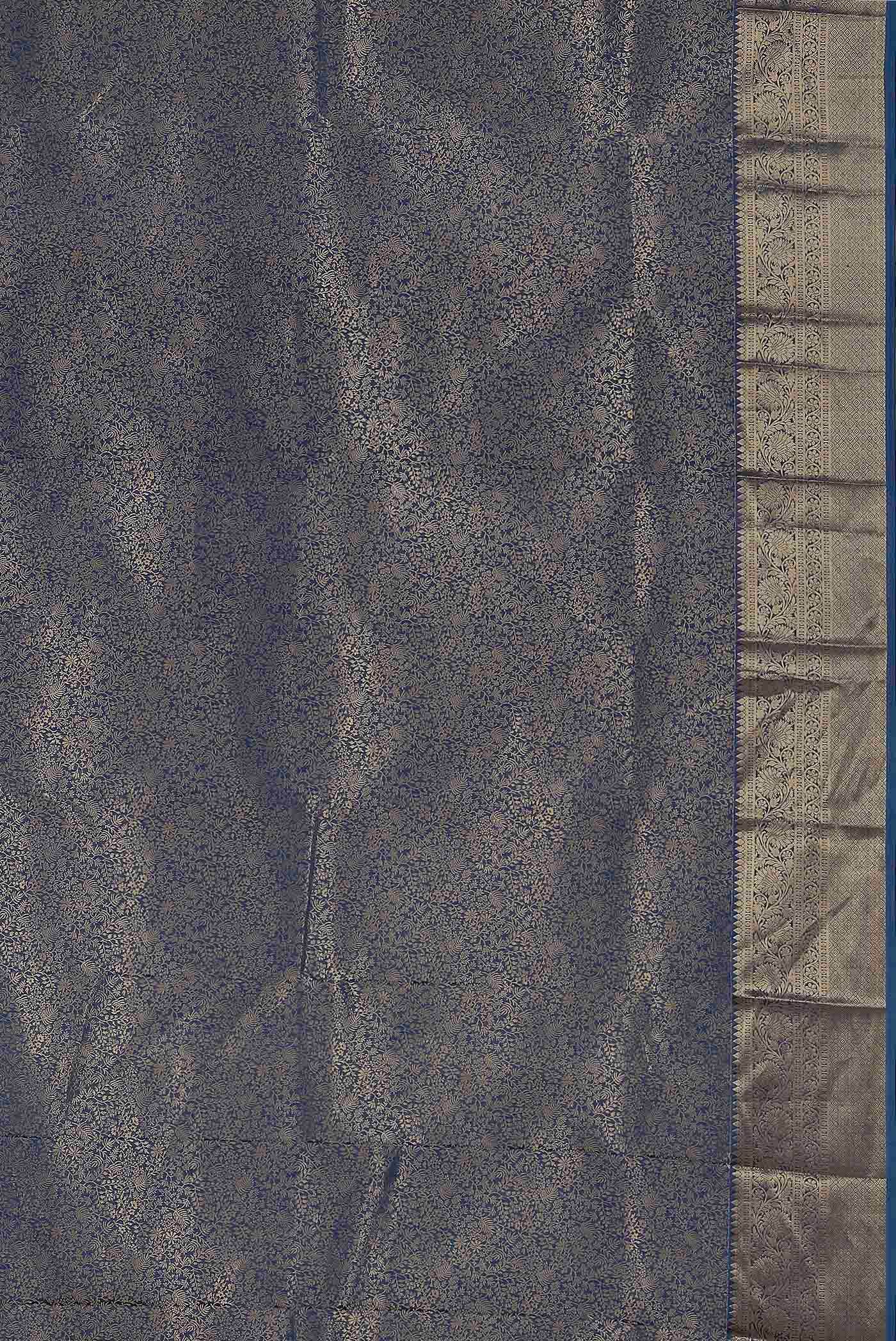 Blue Bangalore Silk Saree