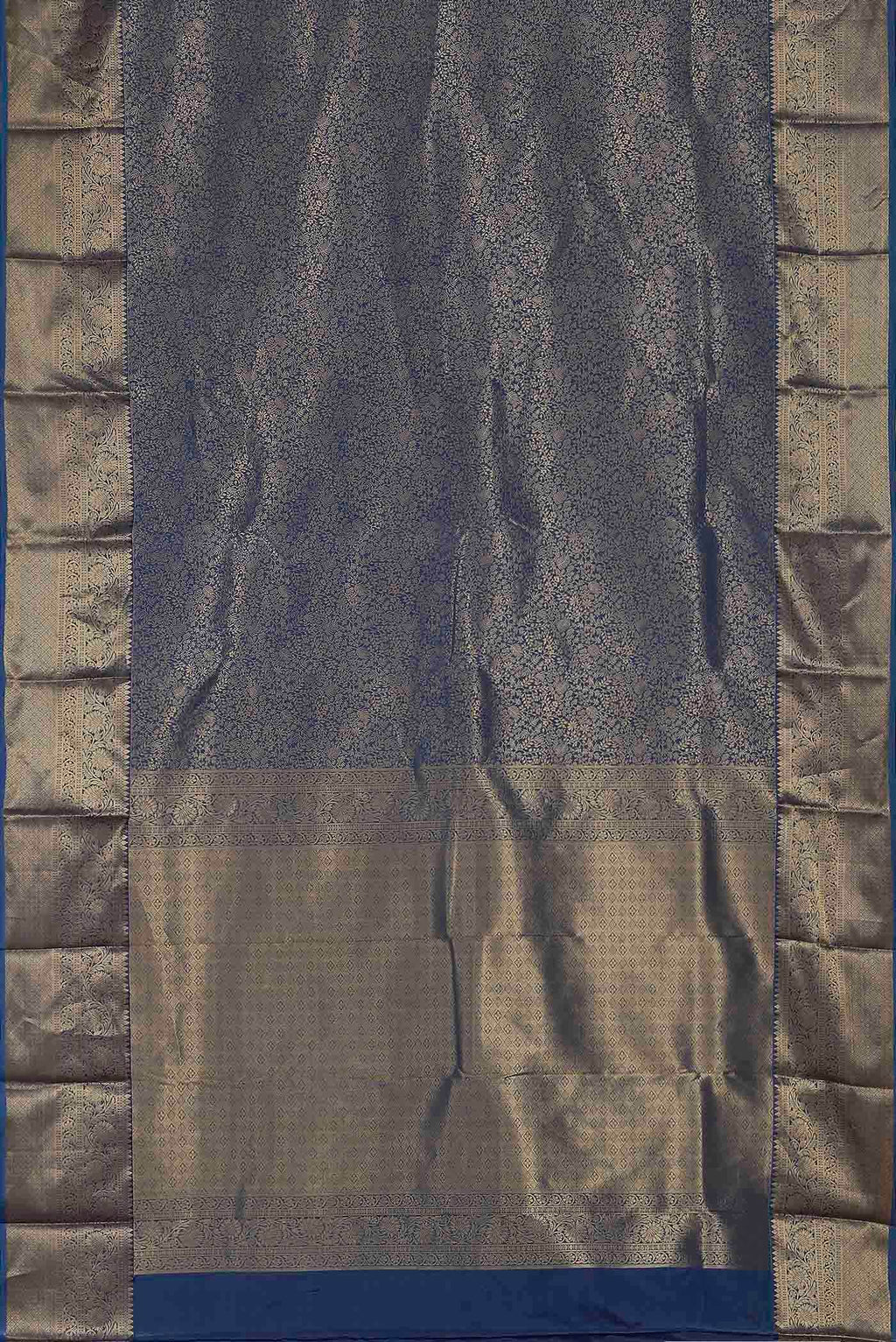 Blue Bangalore Silk Saree