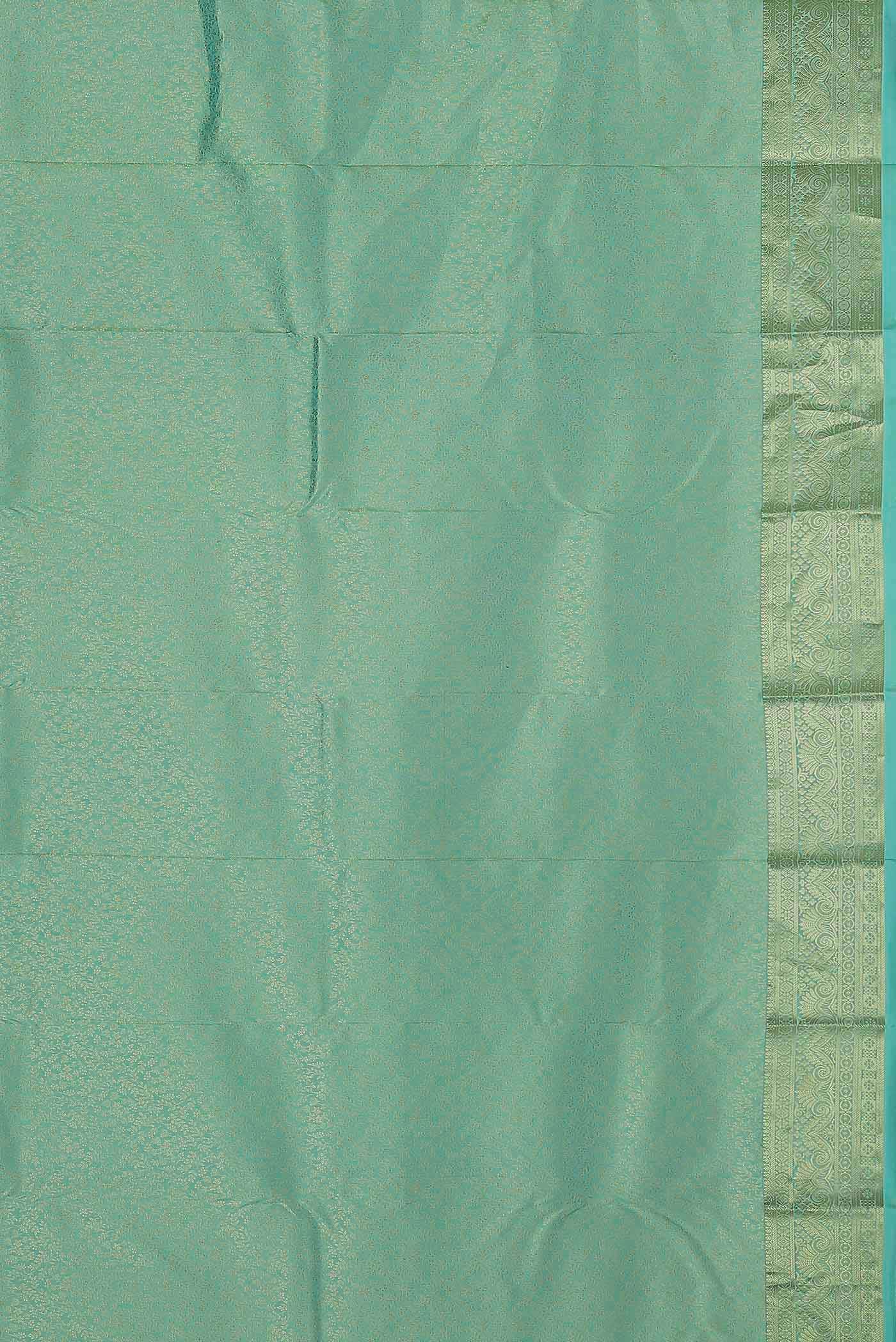 Green Bangalore Silk Saree
