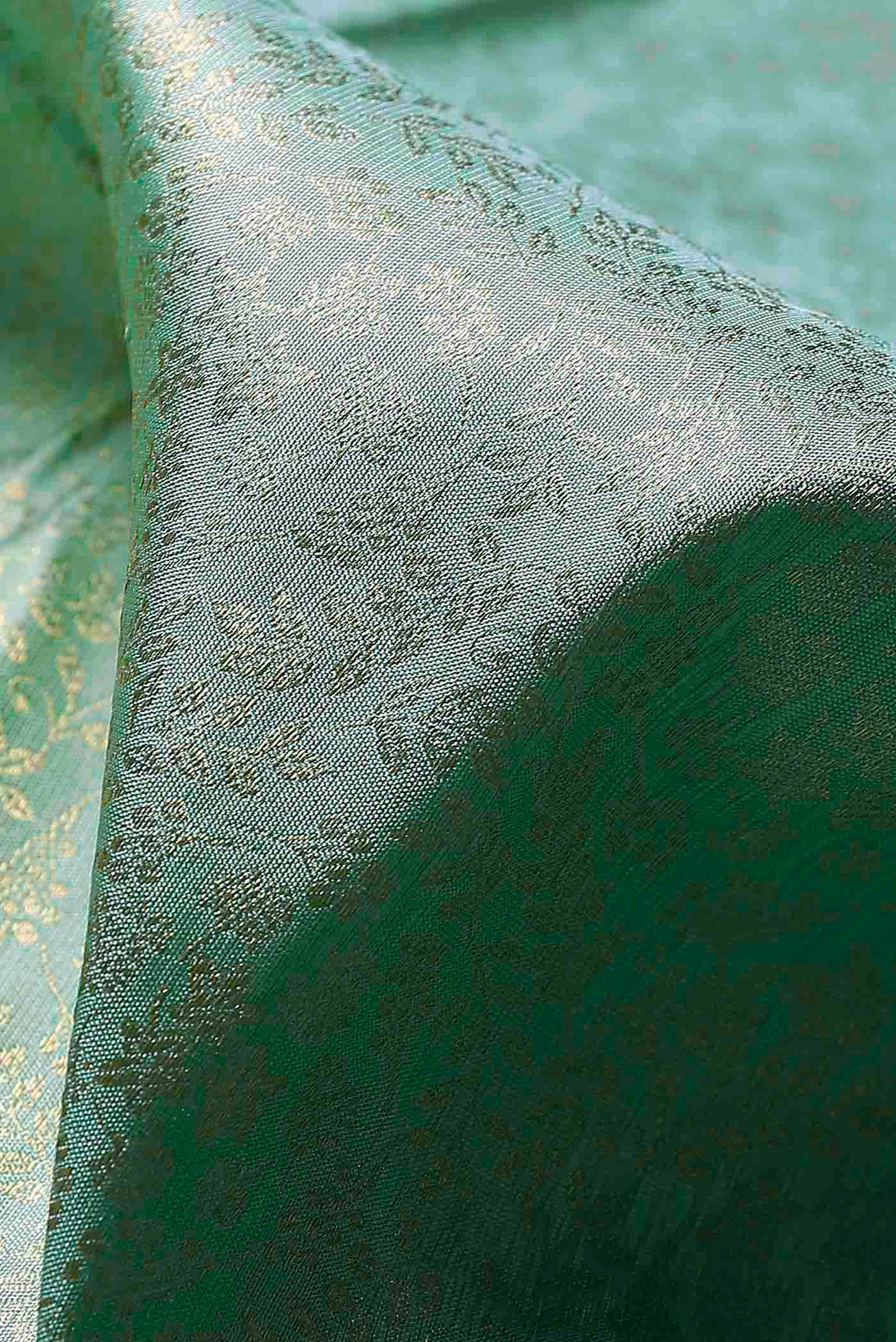 Green Bangalore Silk Saree