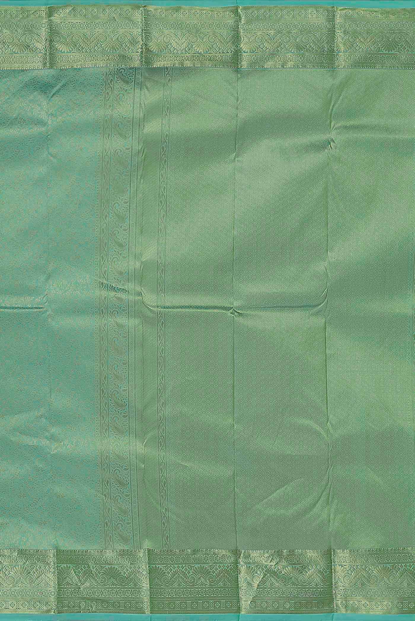 Green Bangalore Silk Saree