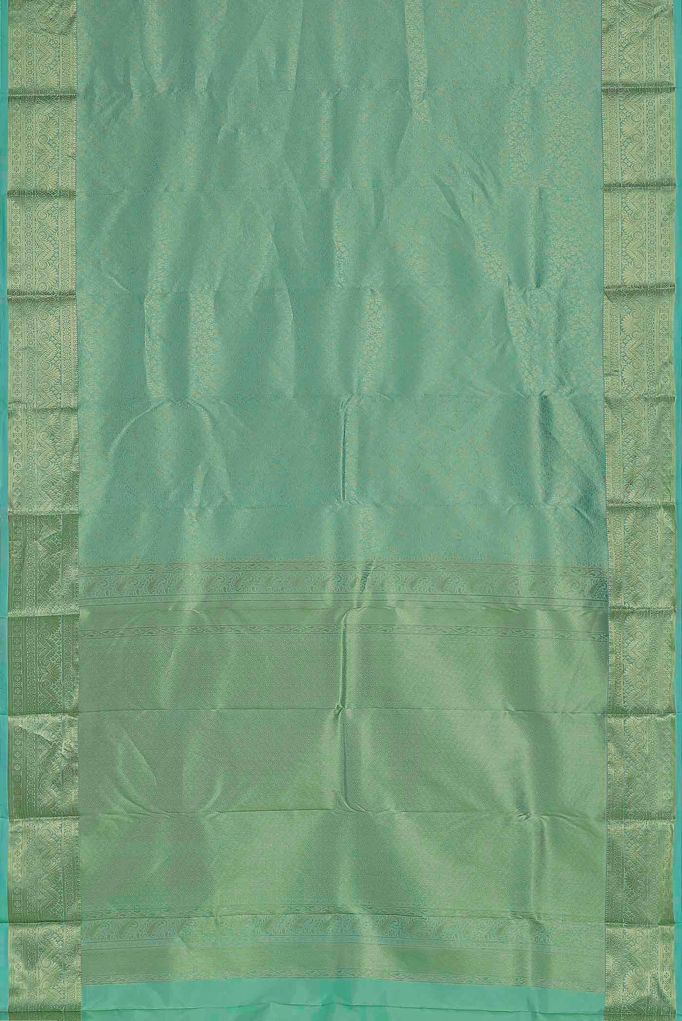 Green Bangalore Silk Saree
