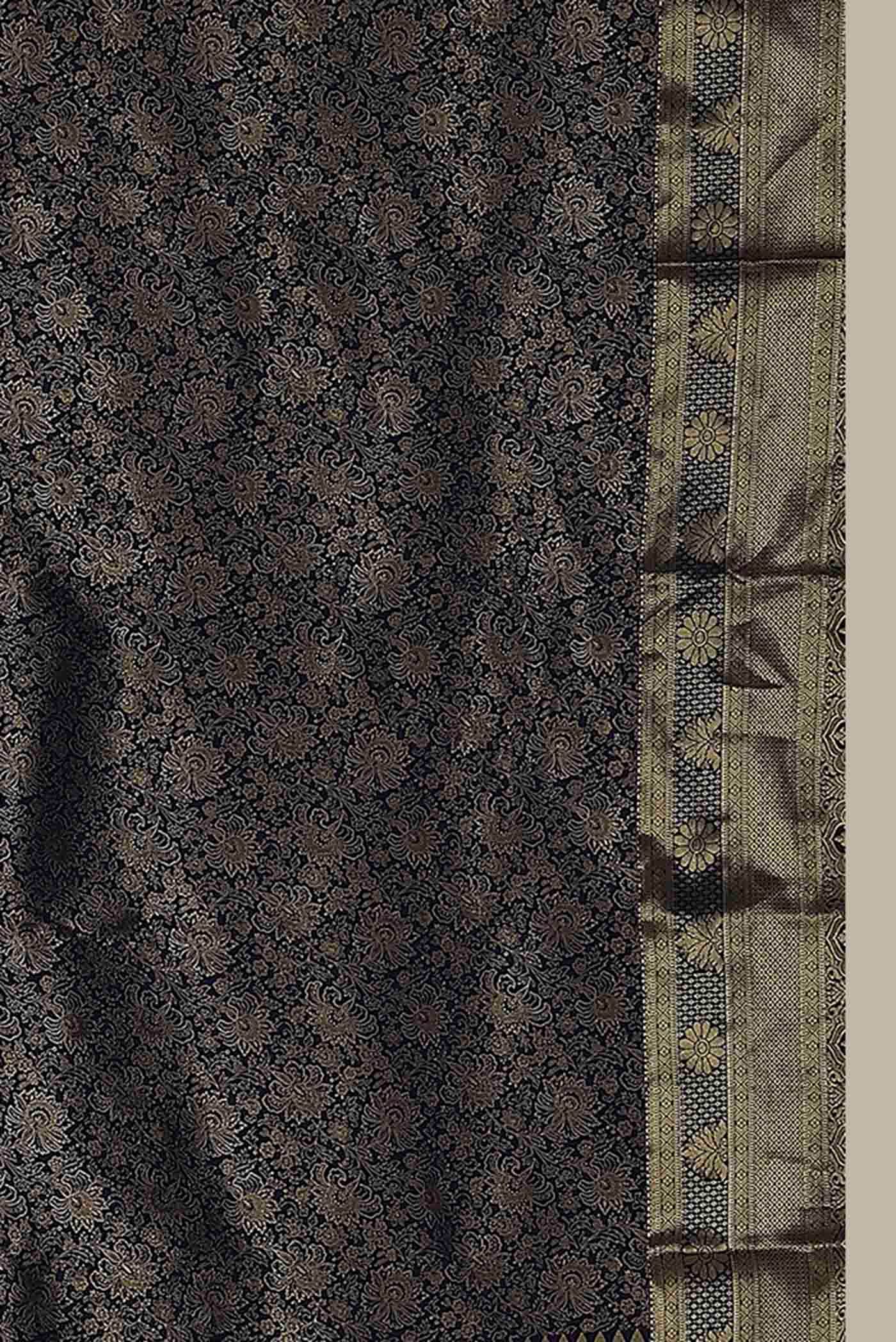 Blue Bangalore Silk Saree