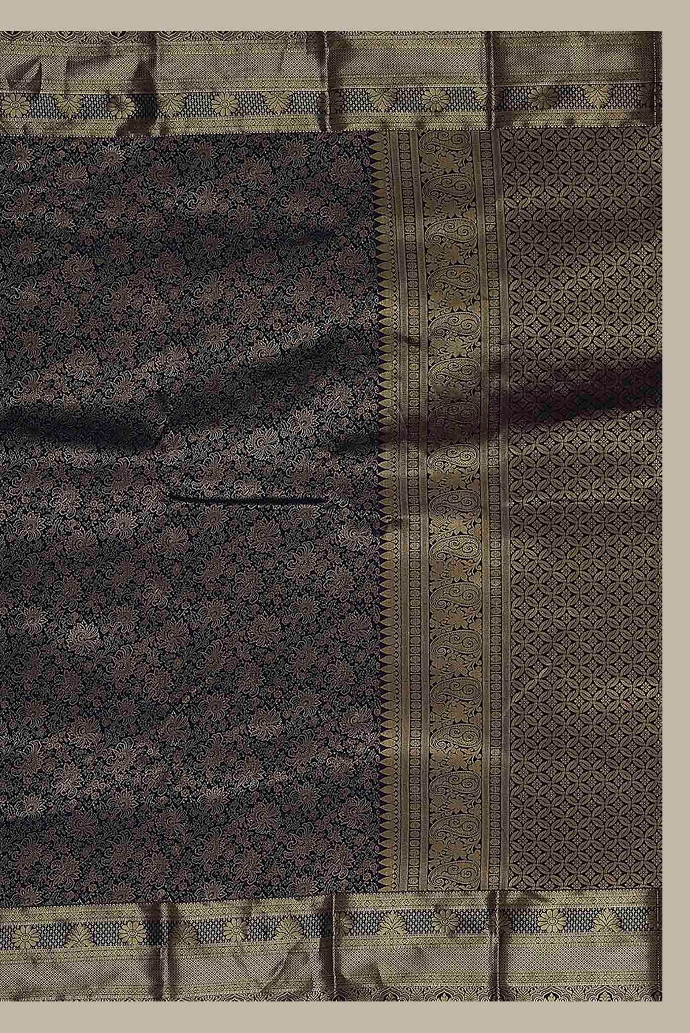 Blue Bangalore Silk Saree