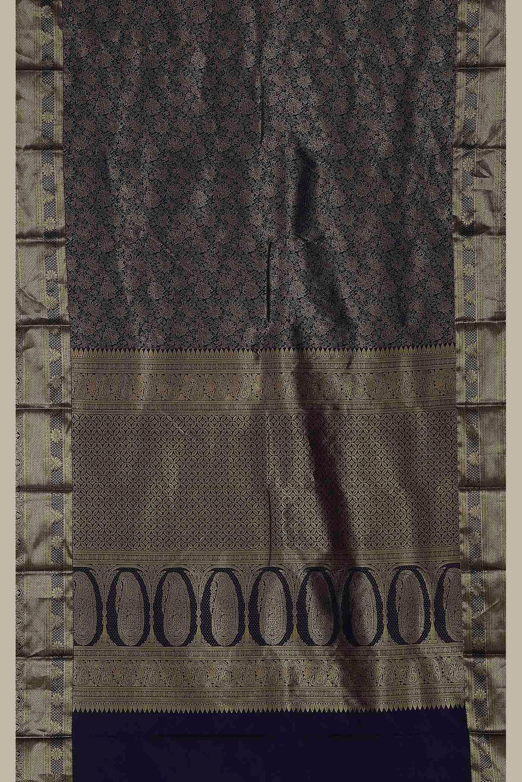 Blue Bangalore Silk Saree