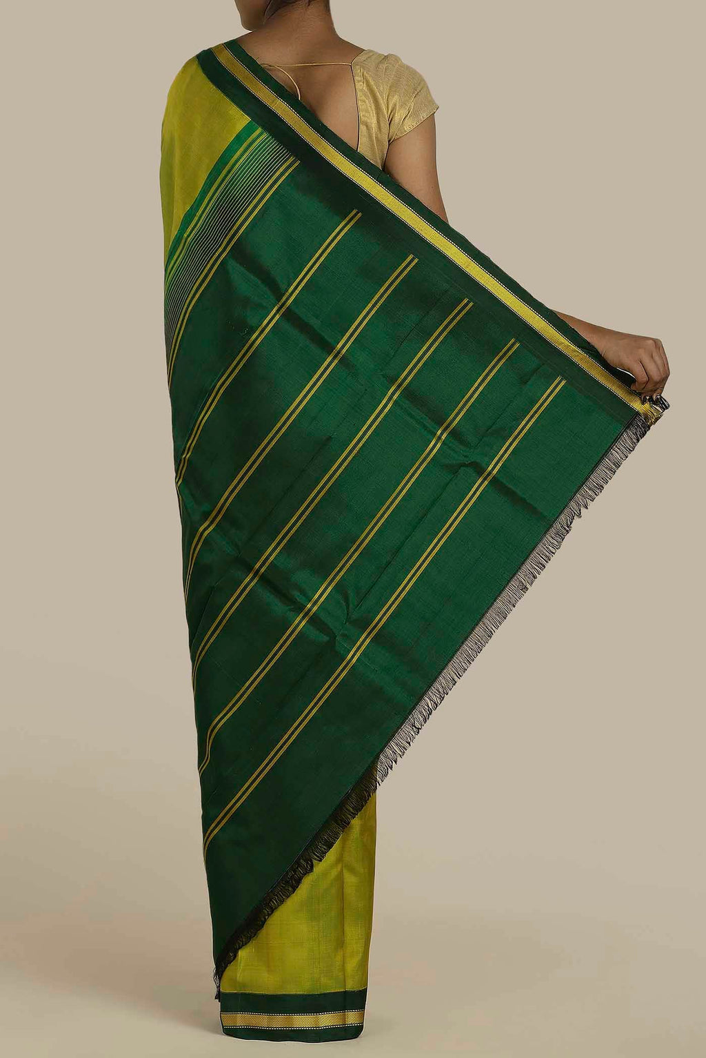 Green Kanchipuram Silk Saree