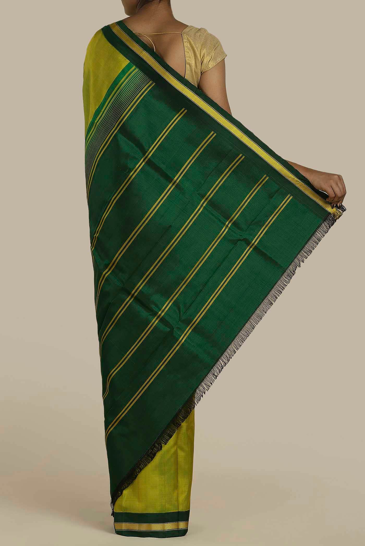 Green Kanchipuram Silk Saree
