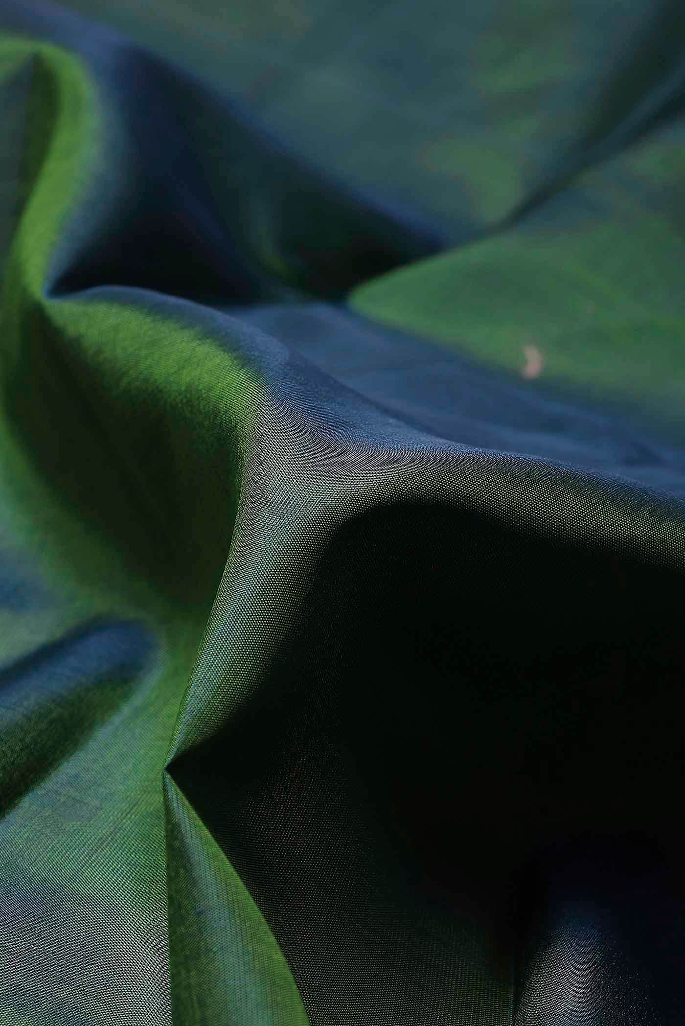 Blue Kanchipuram Silk Saree