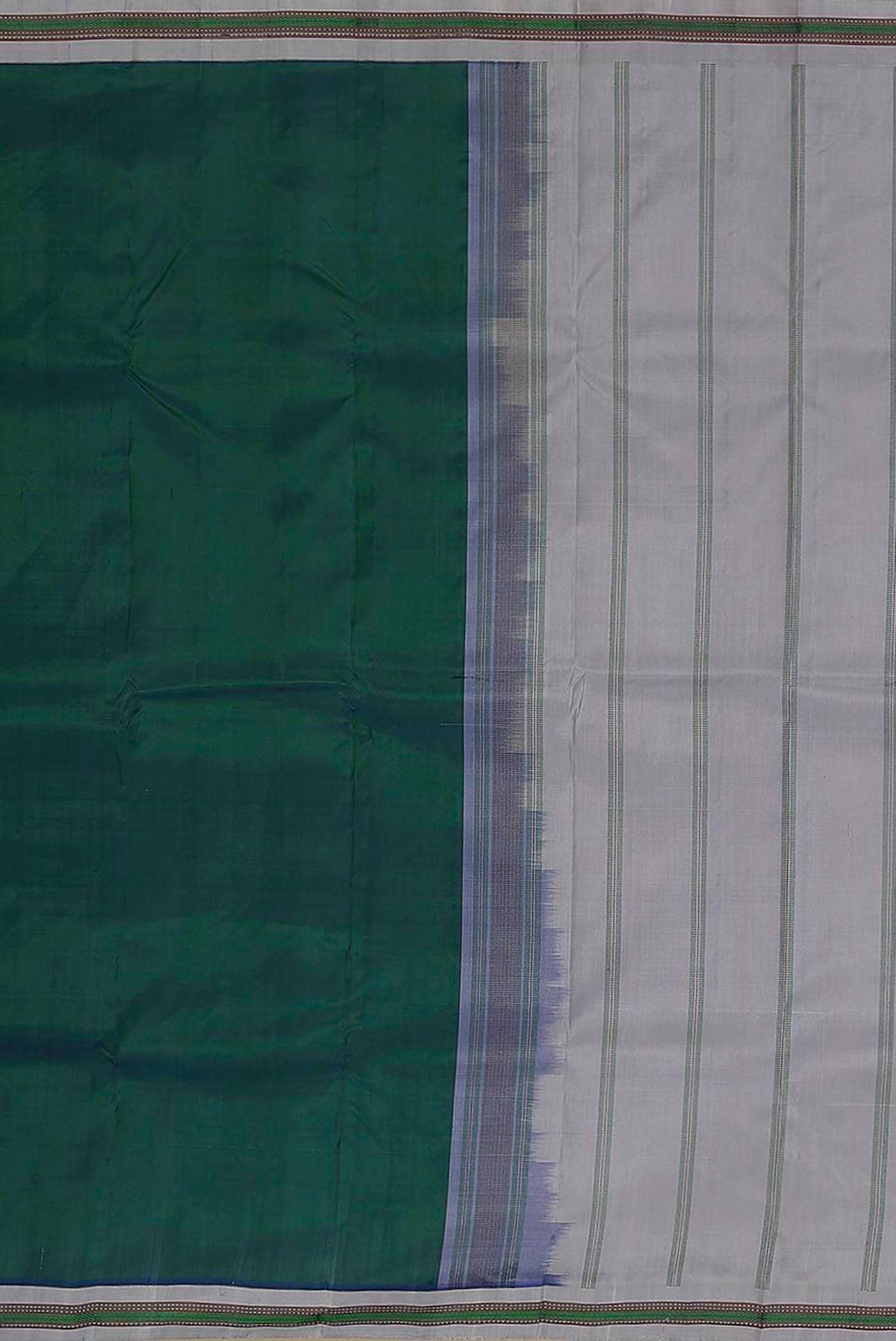 Blue Kanchipuram Silk Saree