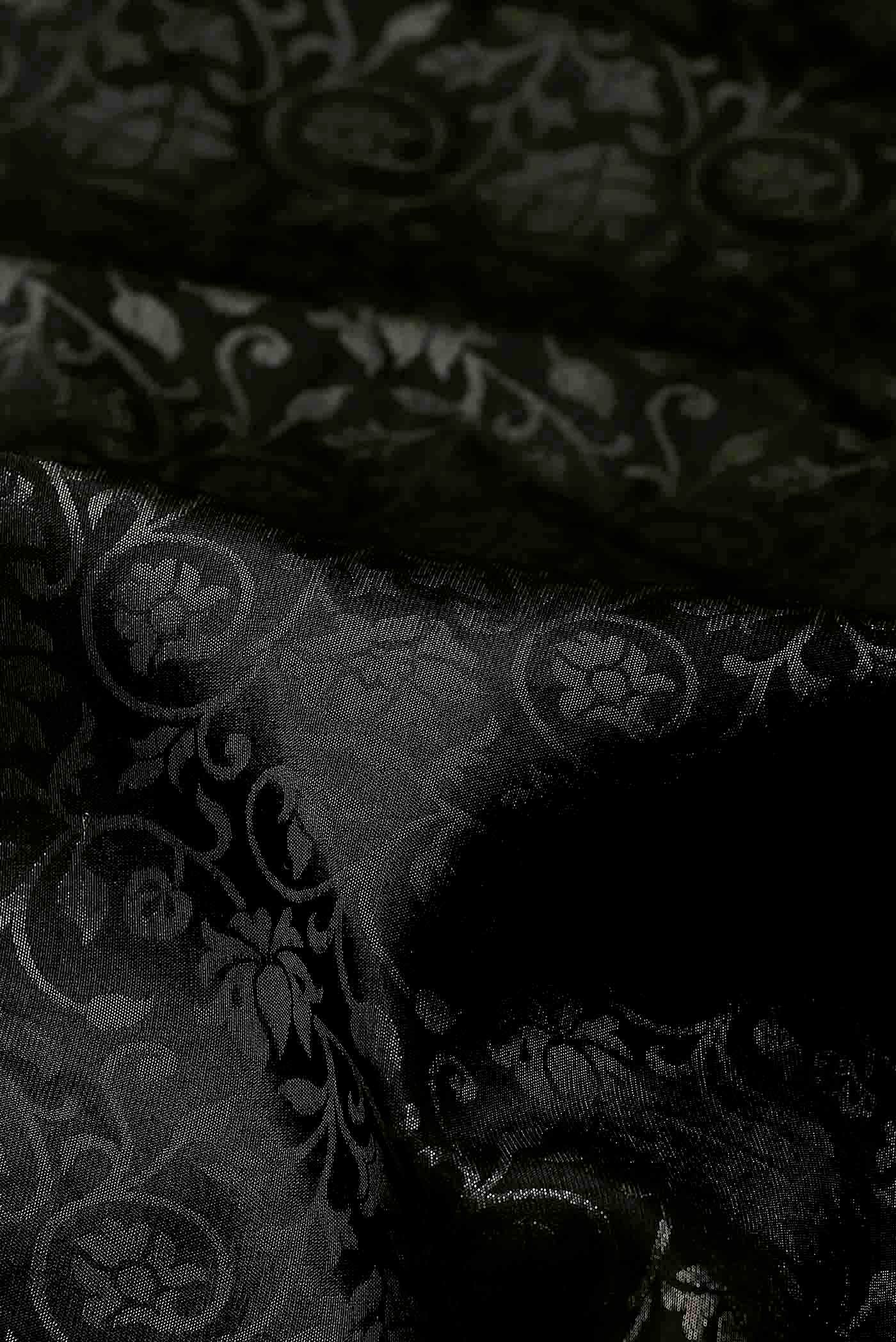 Black Soft Silk Saree