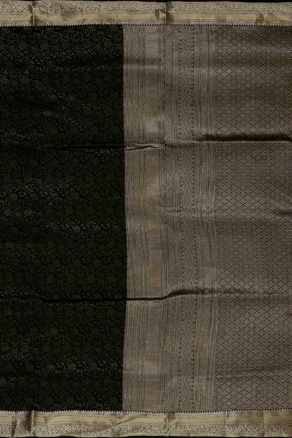 Black Soft Silk Saree