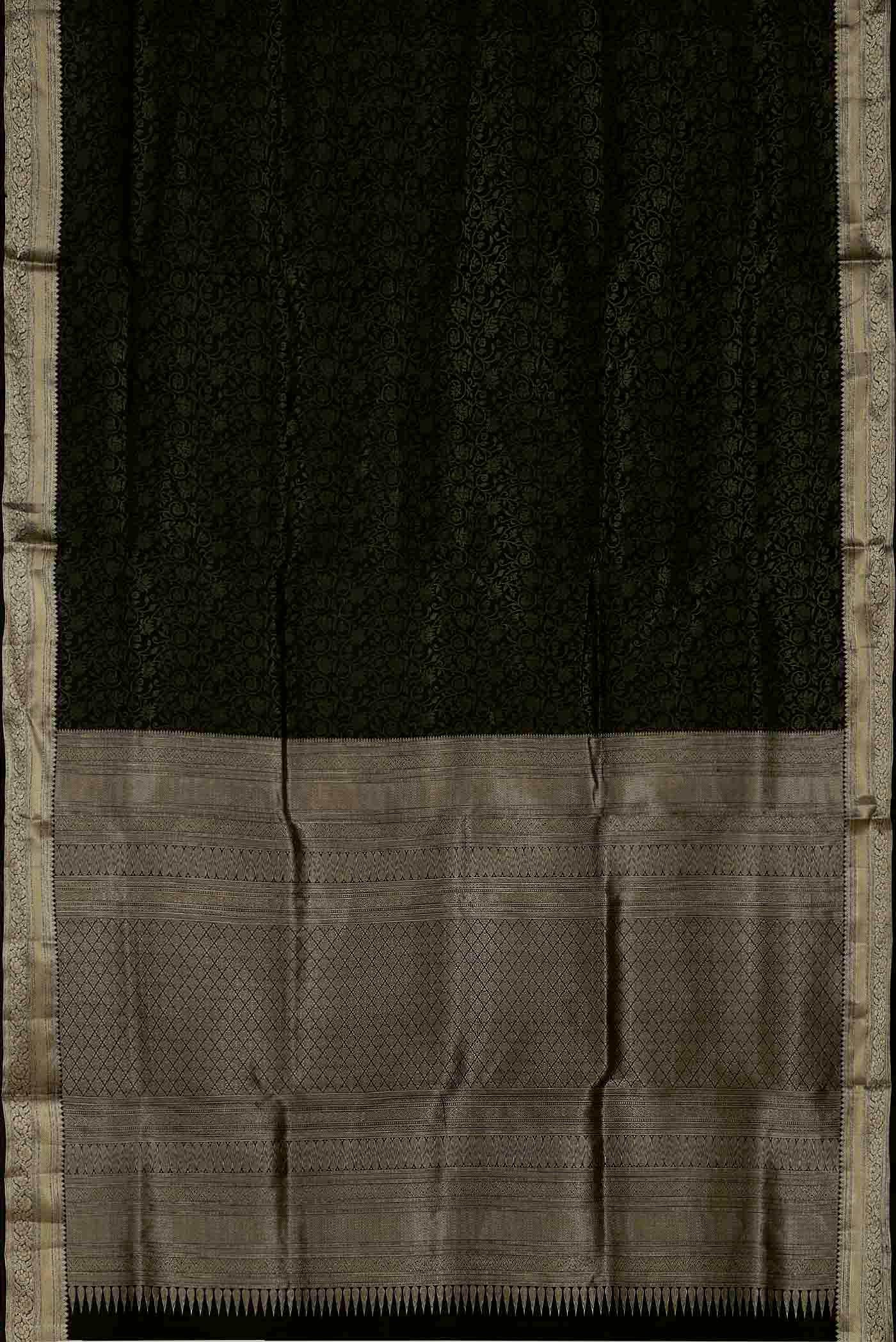 Black Soft Silk Saree