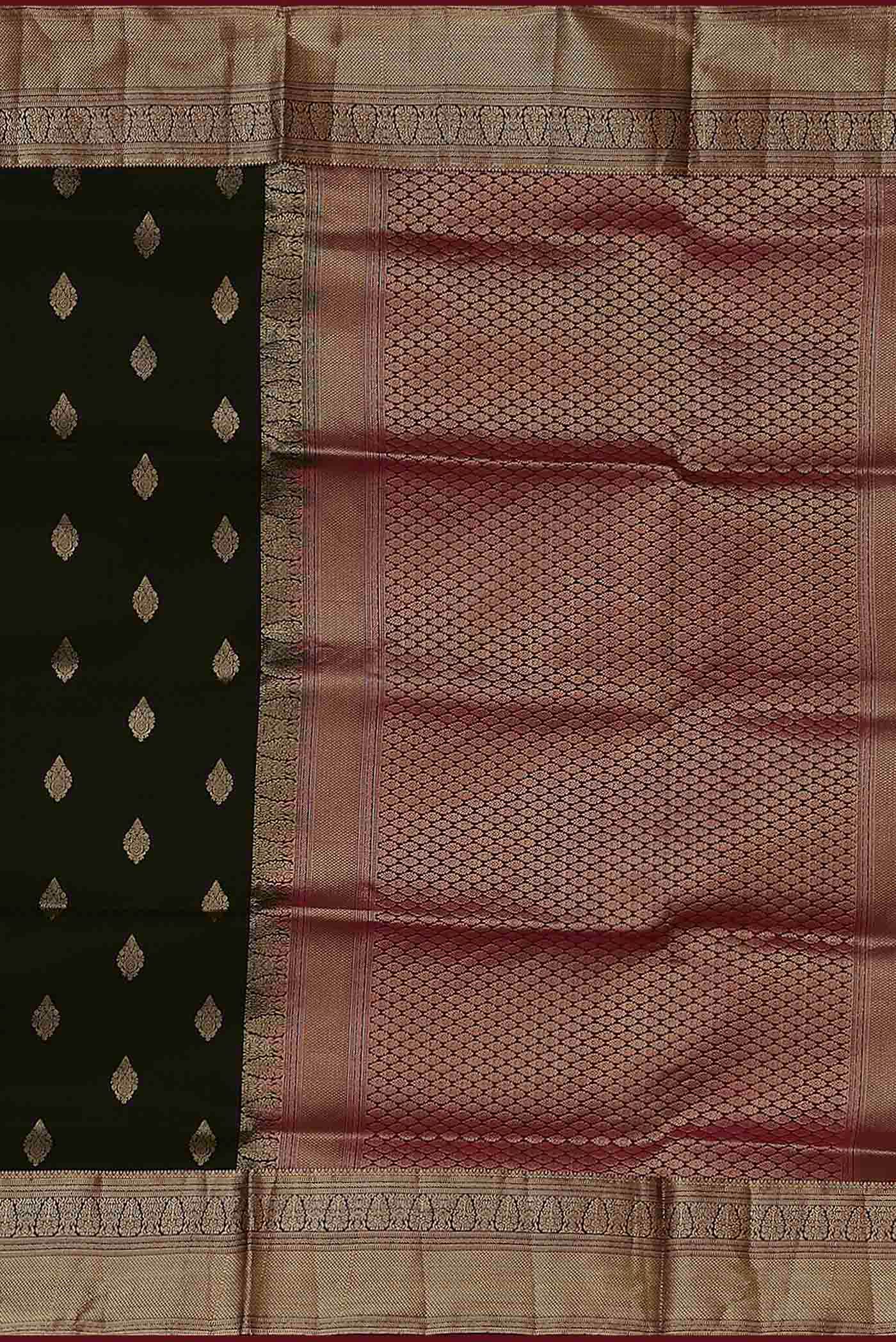 Black Soft Silk Saree