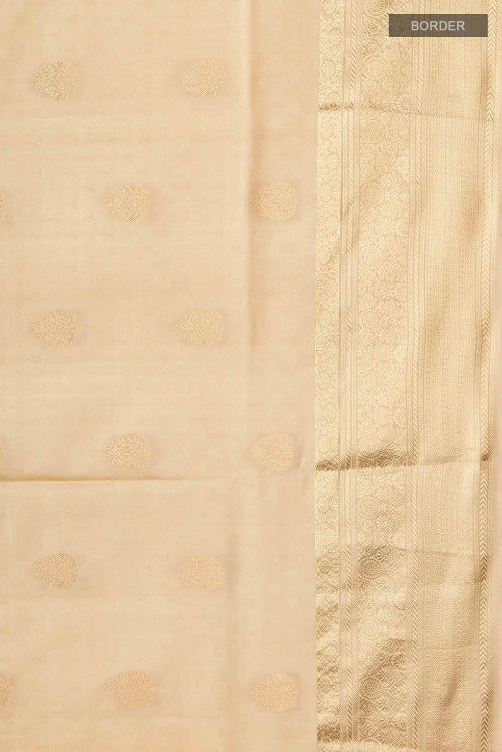 Beige Soft Silk Saree