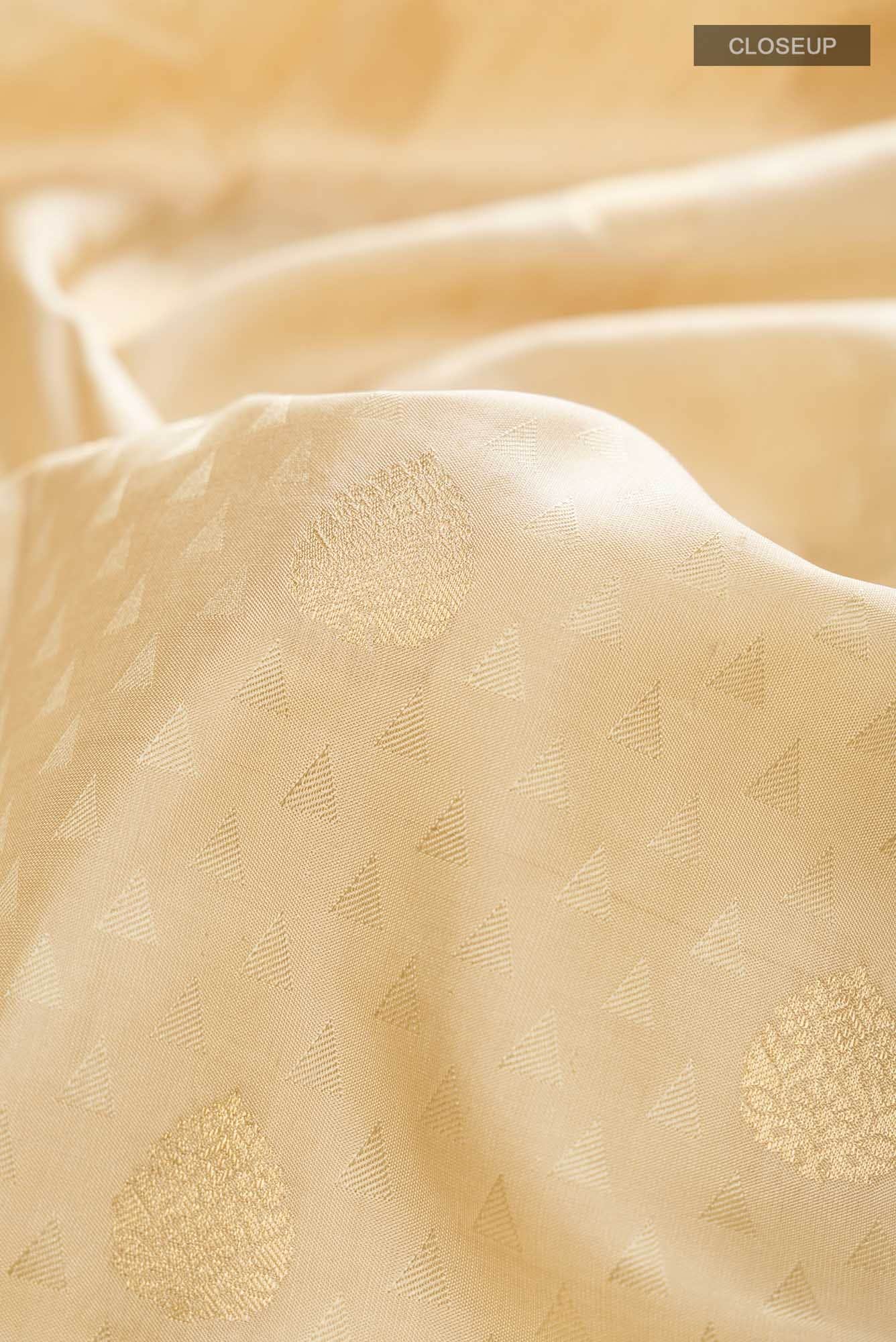 Beige Soft Silk Saree