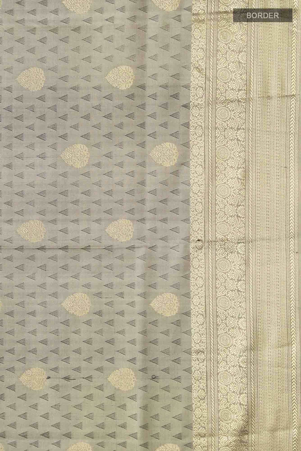 Grey Soft Silk Saree