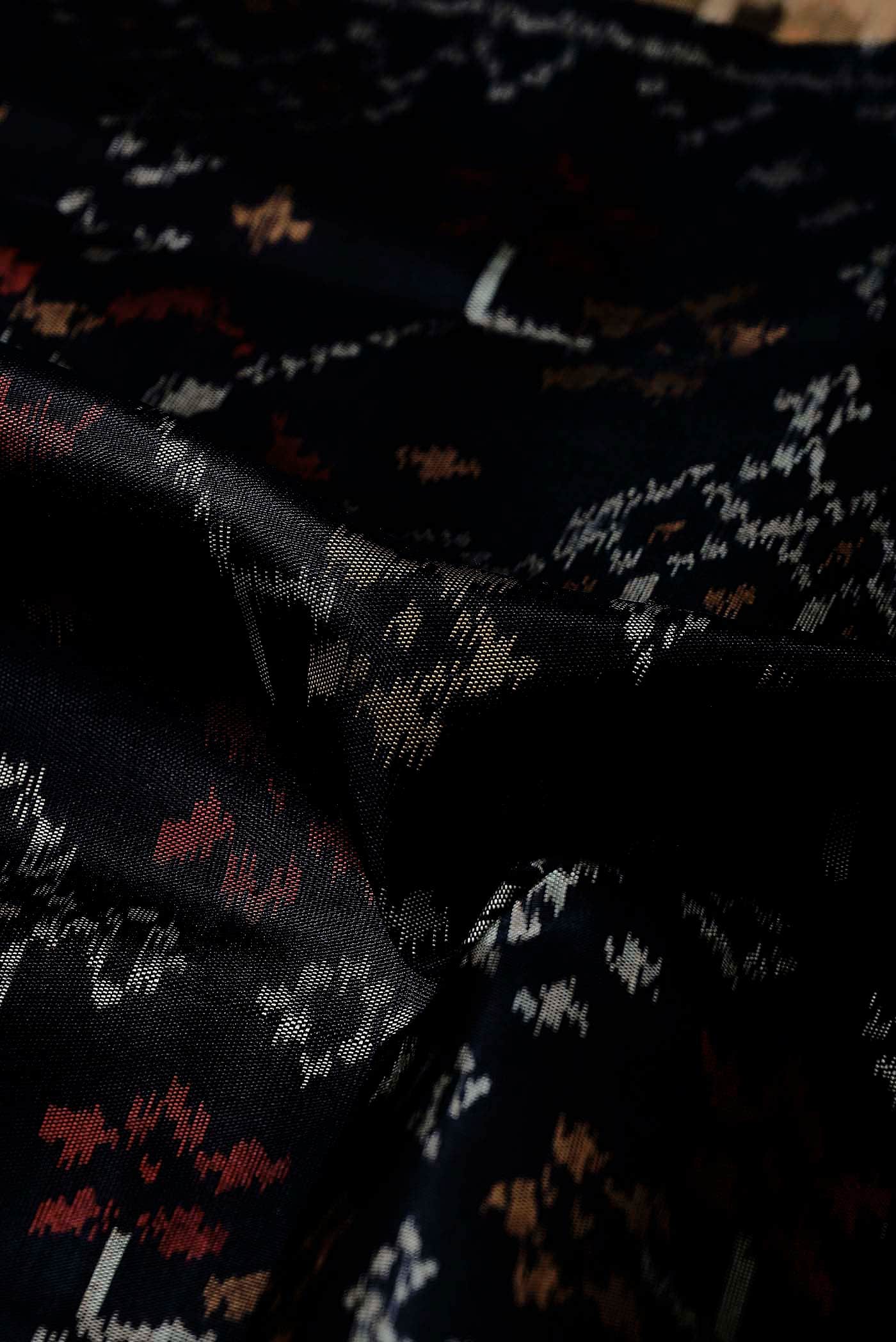 Black Rajkot Patola Silk Saree