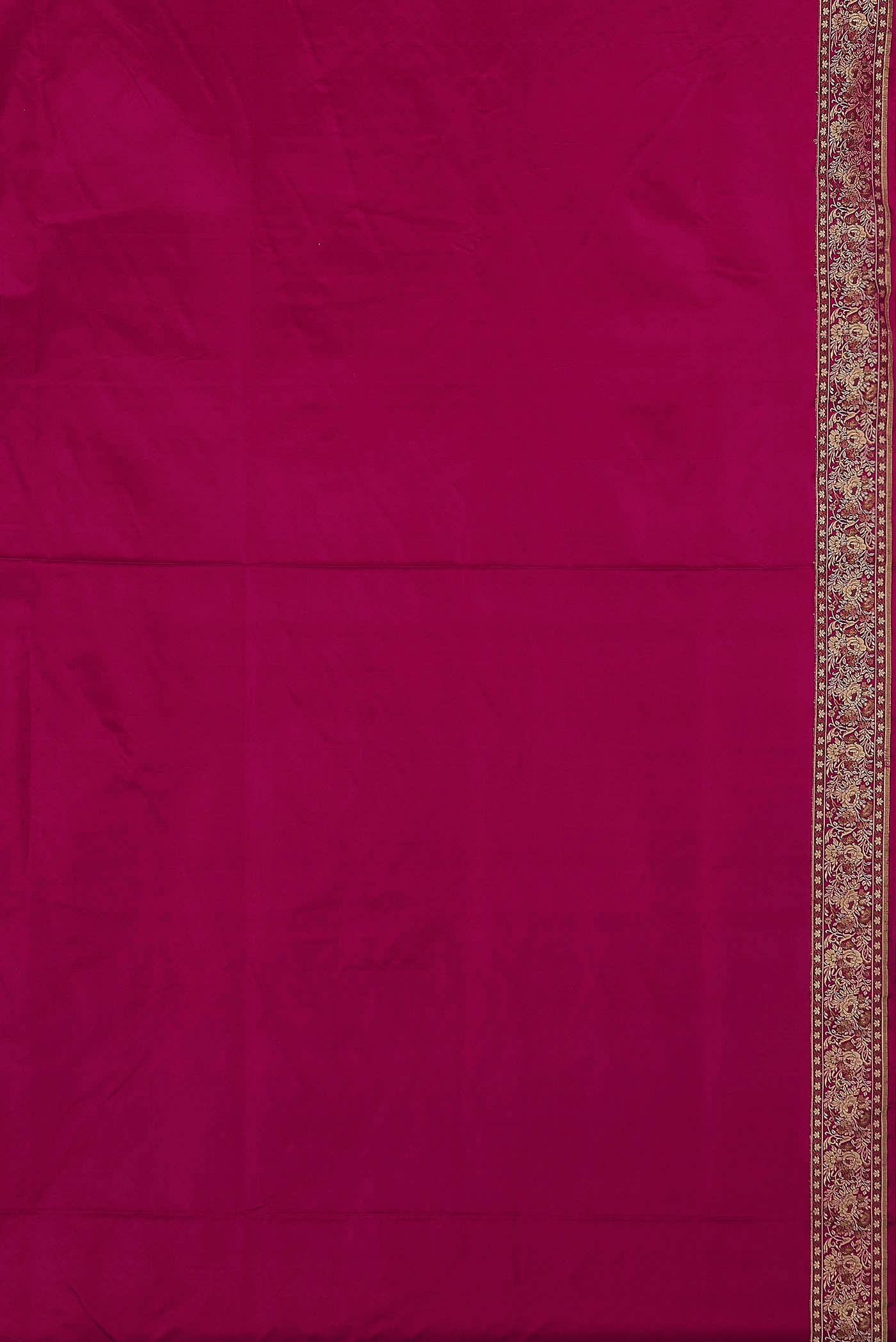 Pink Banarasi Silk Saree