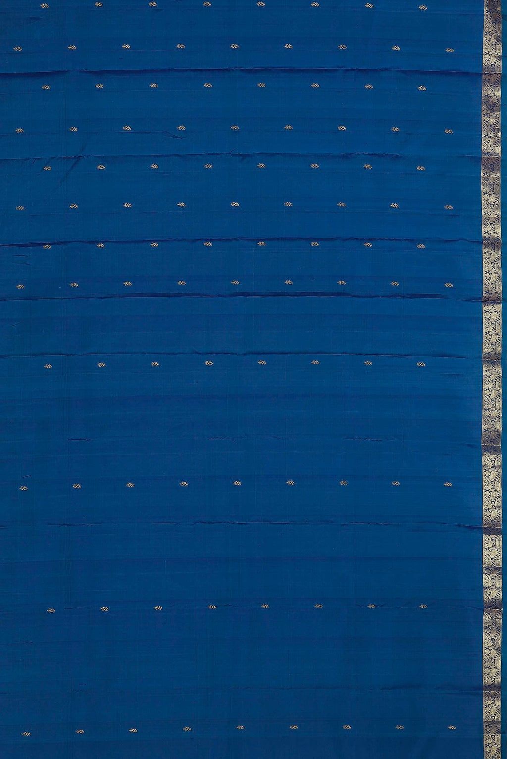Blue Kanchipuram Silk Saree
