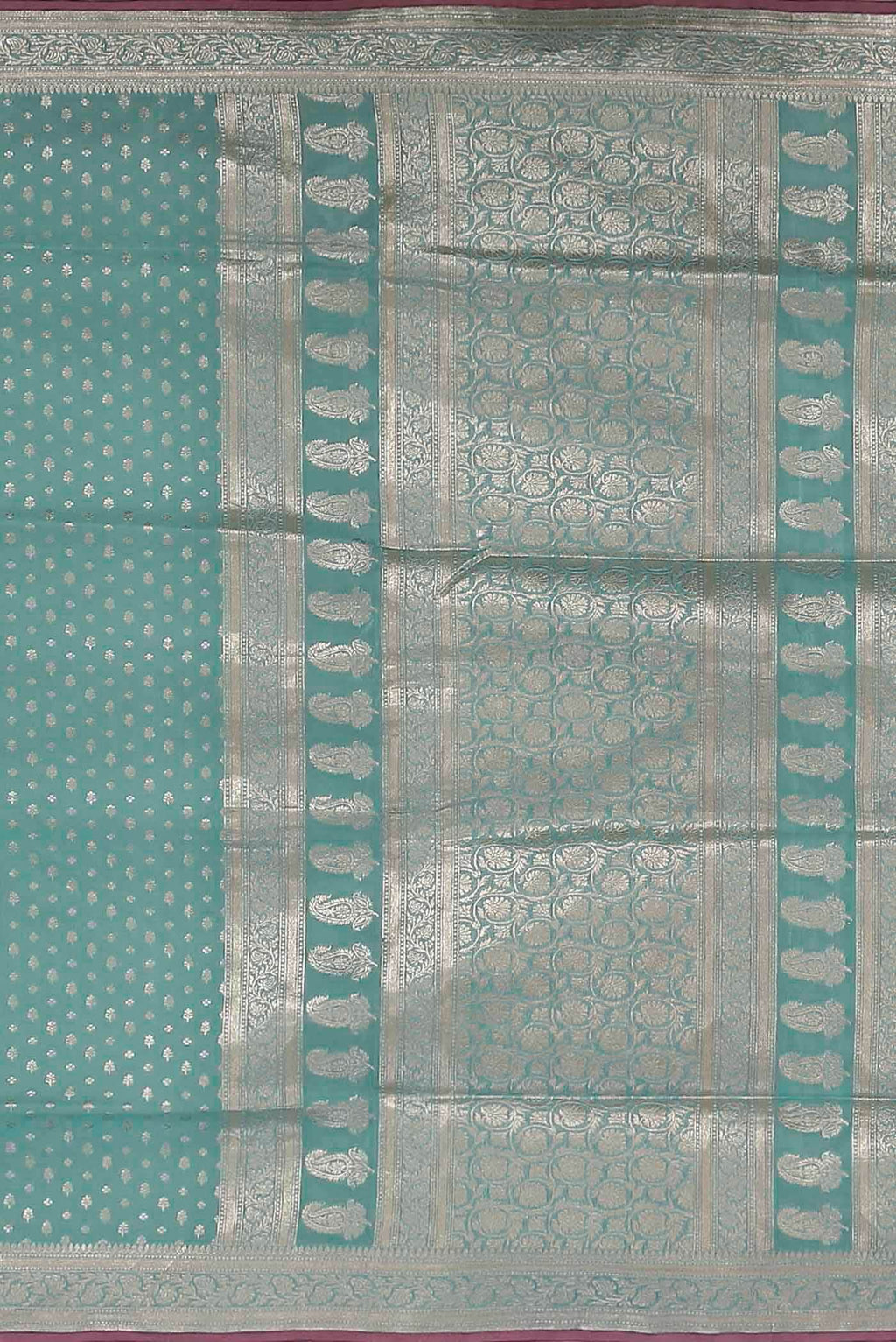 Blue Banarasi Silk Saree