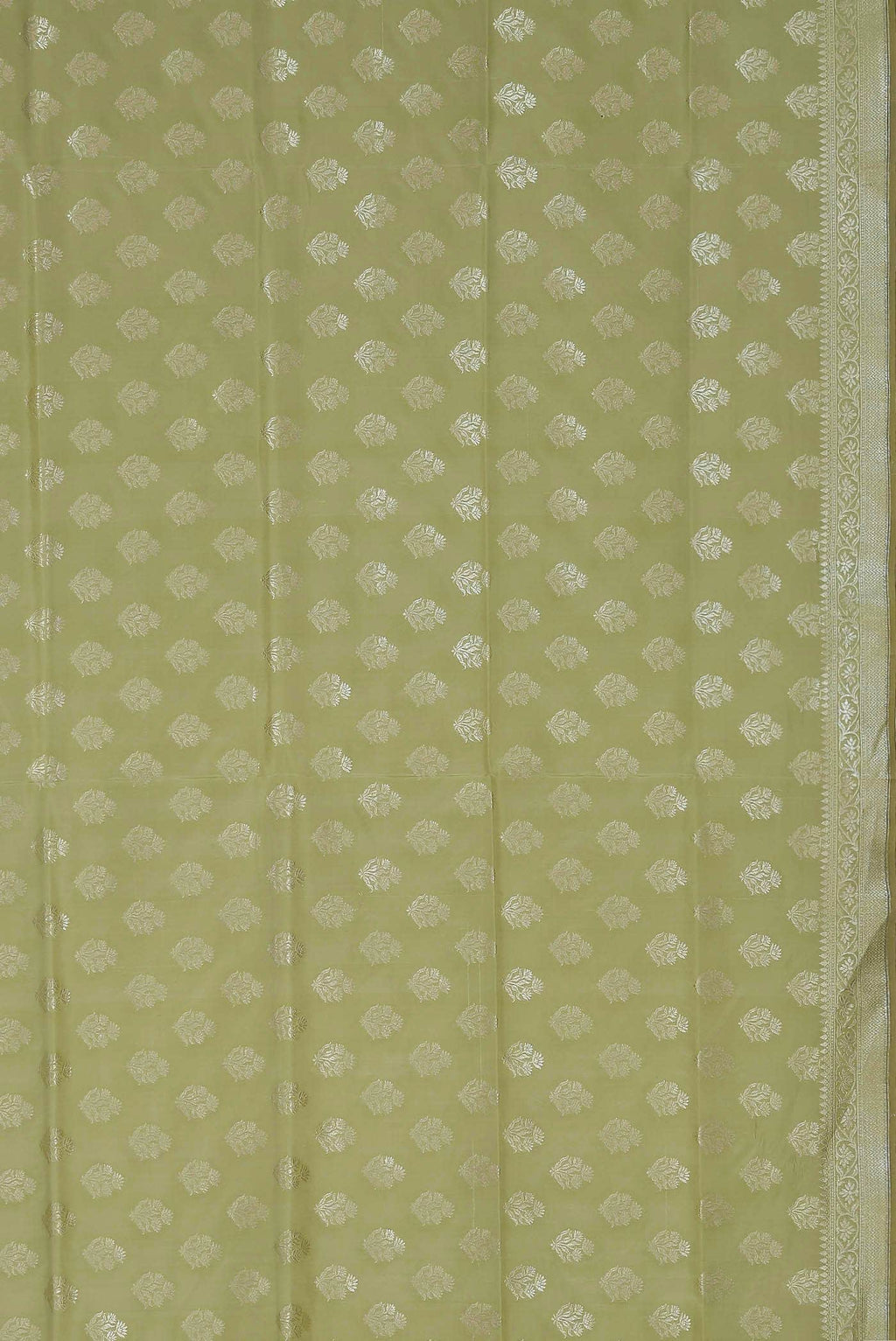 Green Banarasi Silk Saree