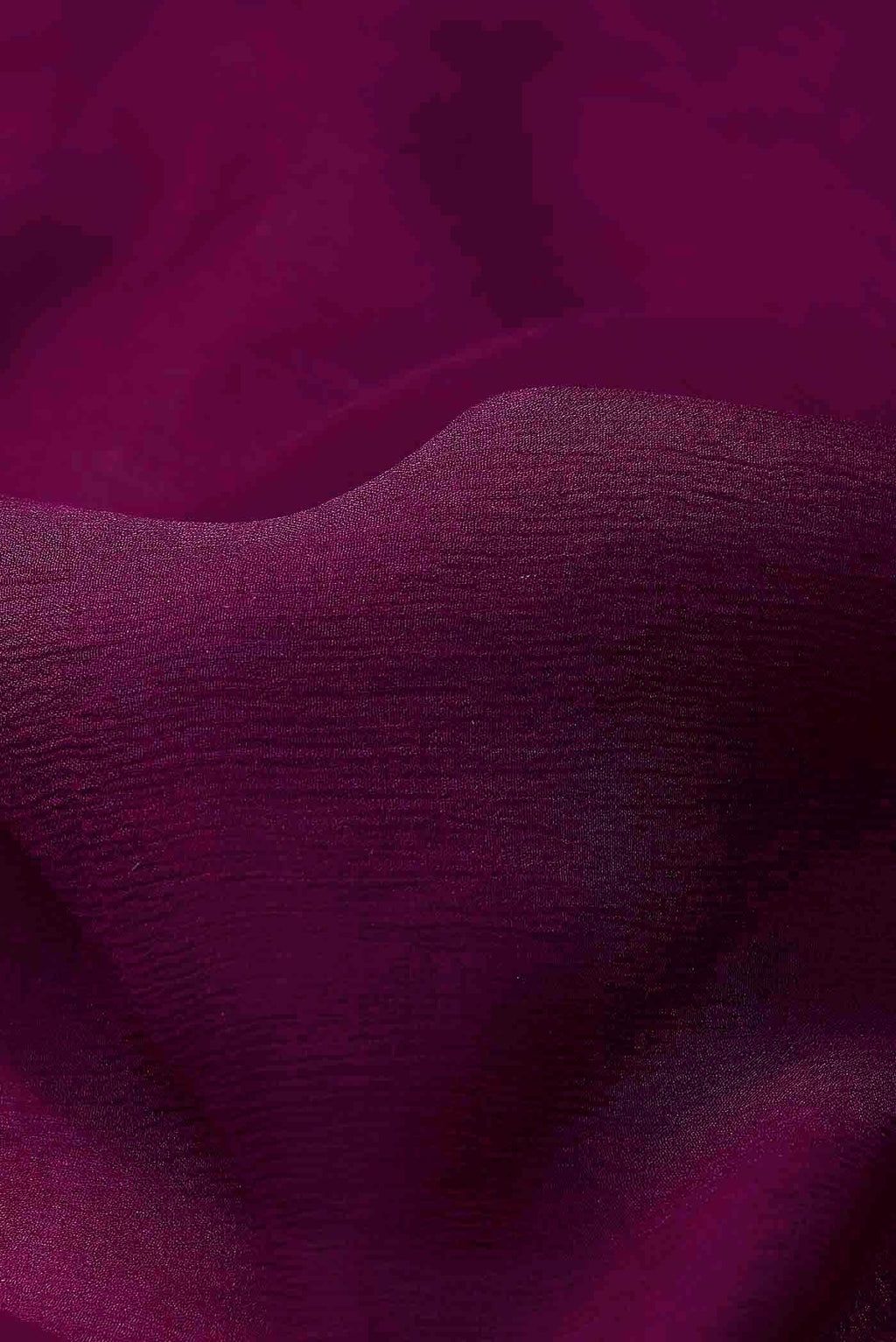 Purple Mysore Crepe Saree