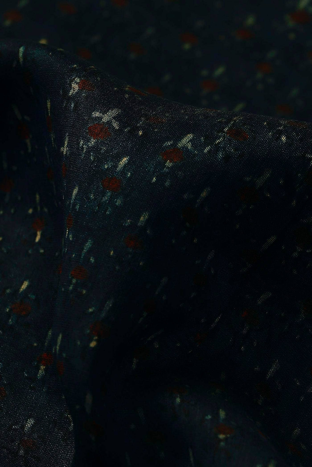 Blue Bhagalpuri Tussar Silk Saree