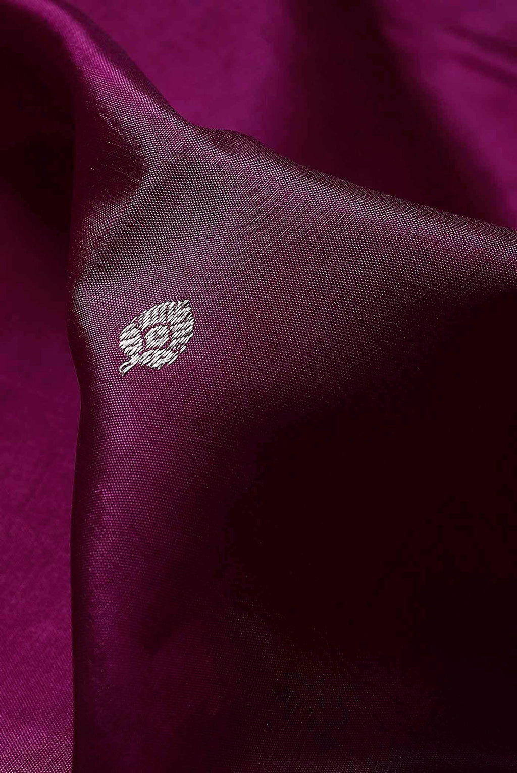 Purple Banarasi Katan Silk Saree