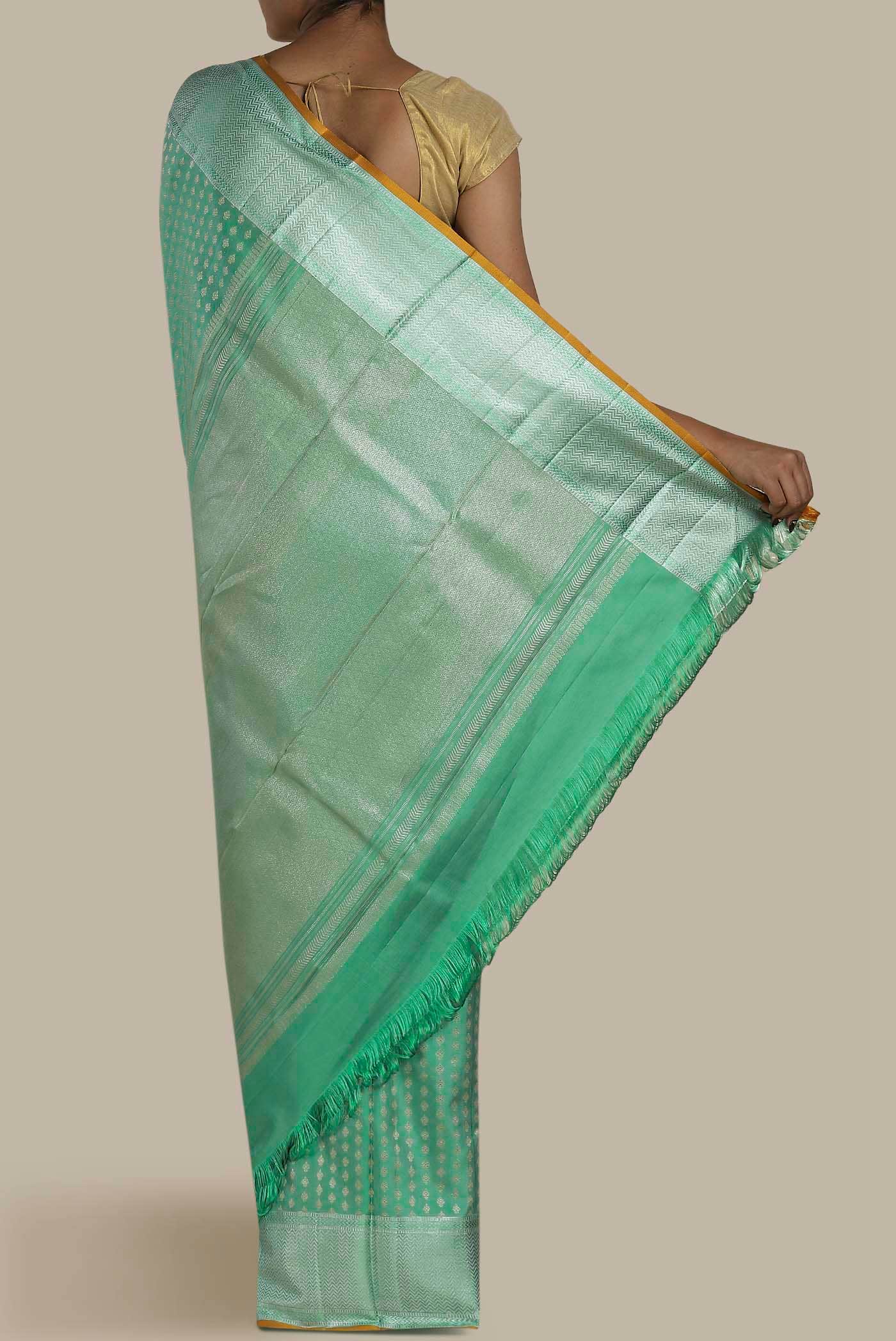 Green Kanchipuram Silk Saree