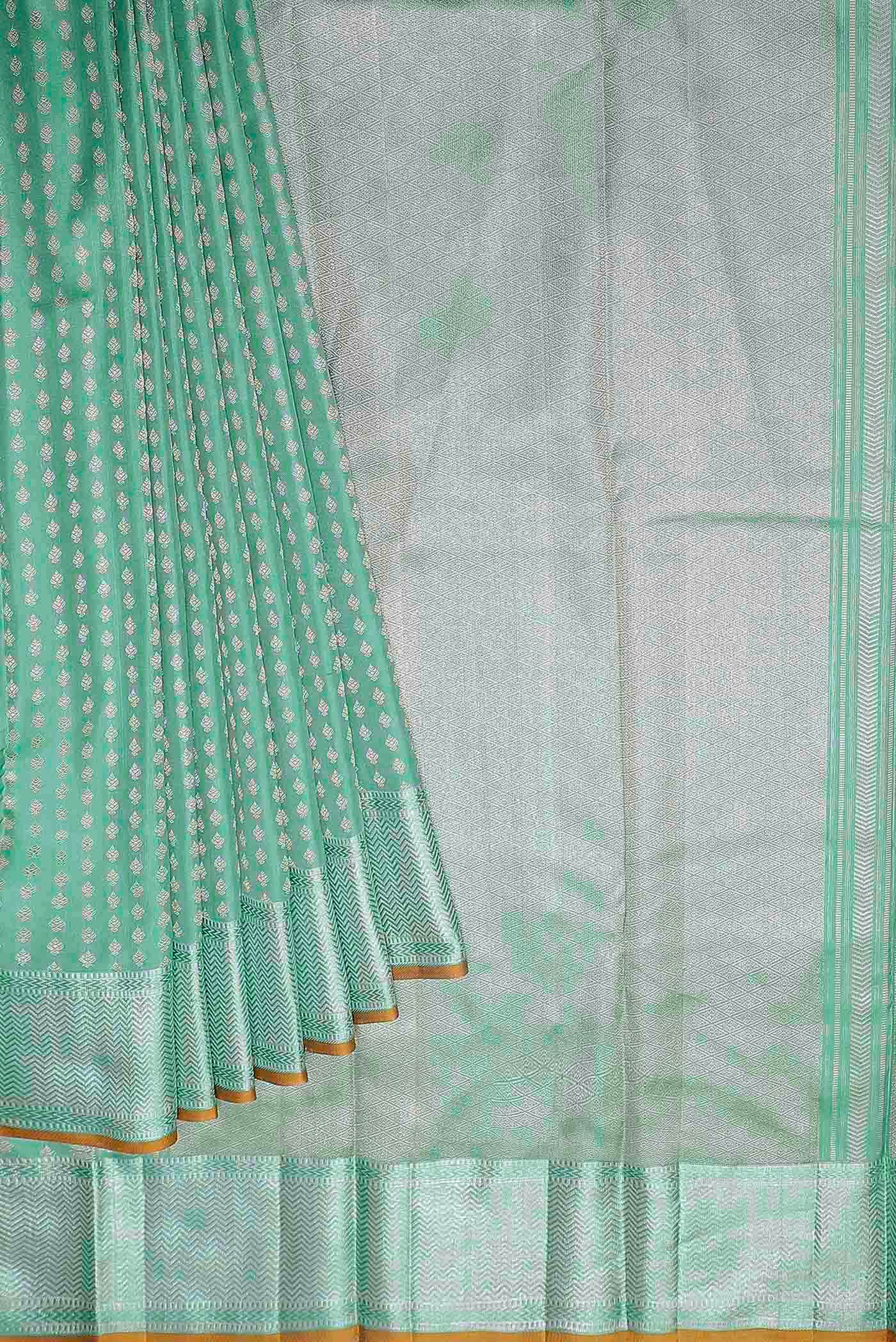 Green Kanchipuram Silk Saree