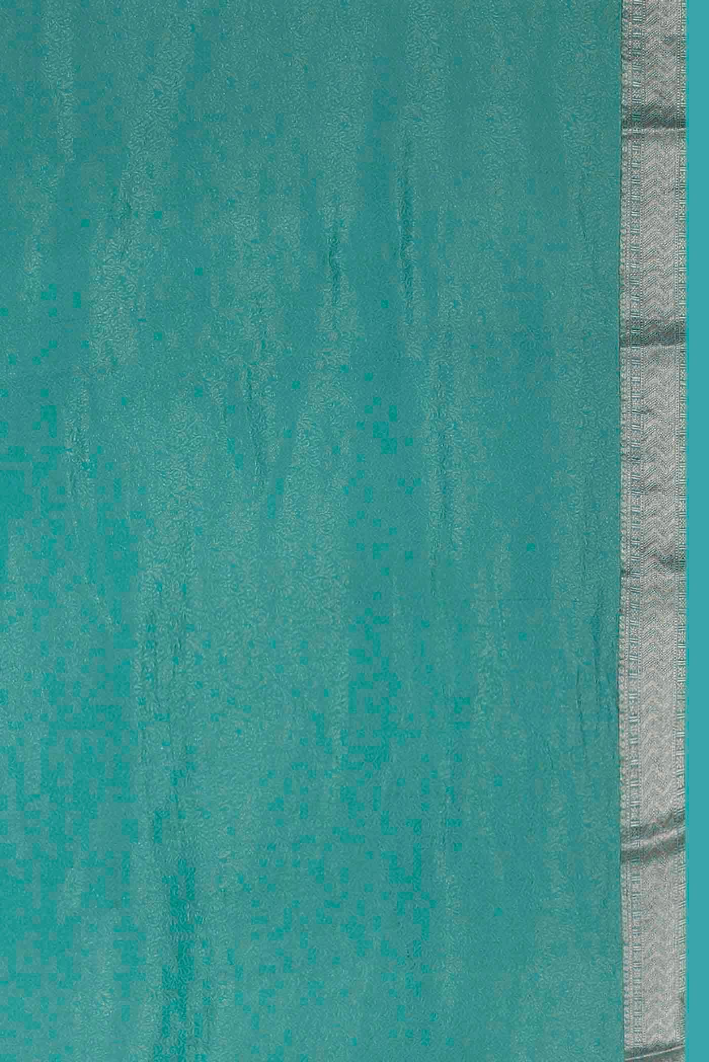 Green Mysore Crepe Saree
