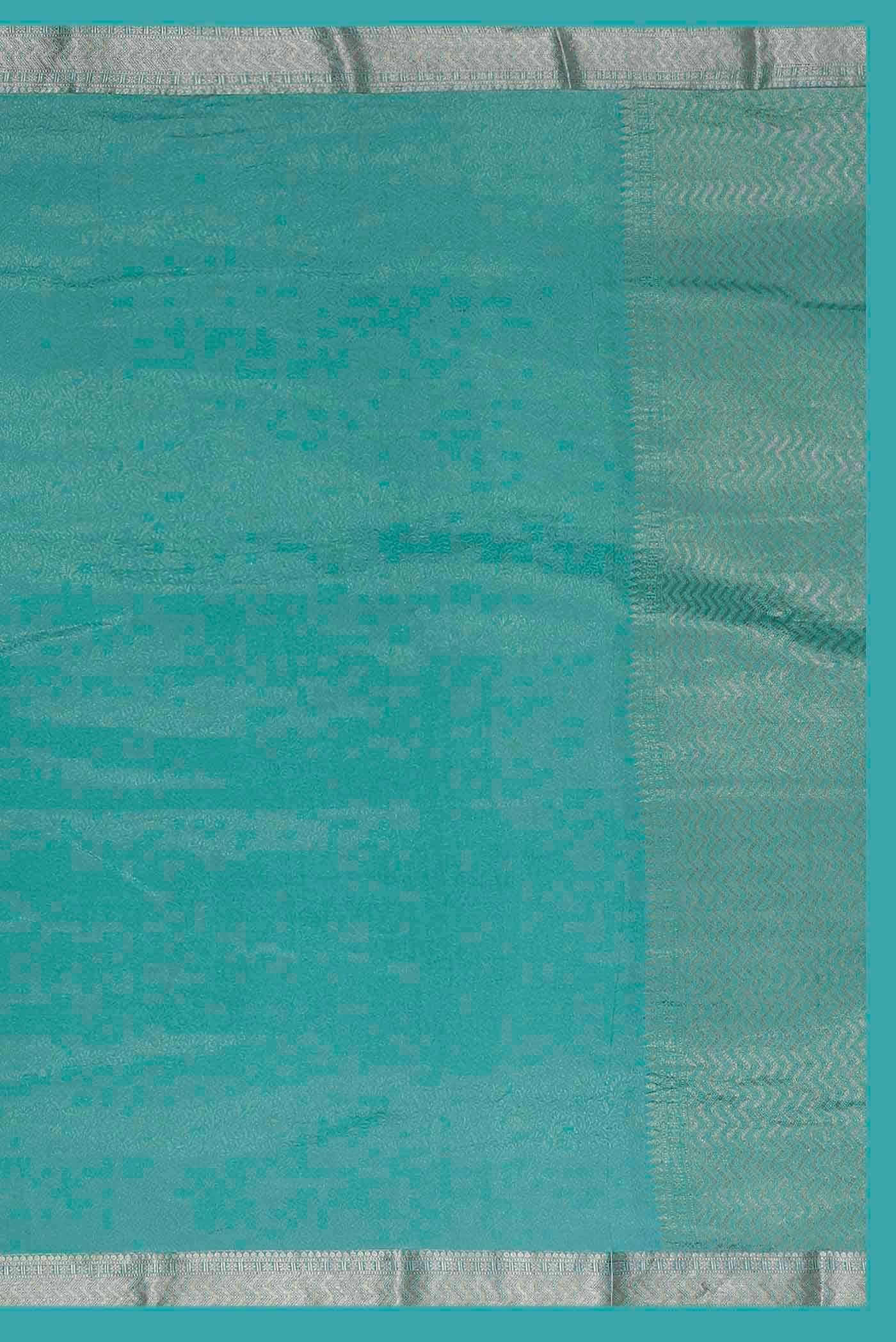 Green Mysore Crepe Saree