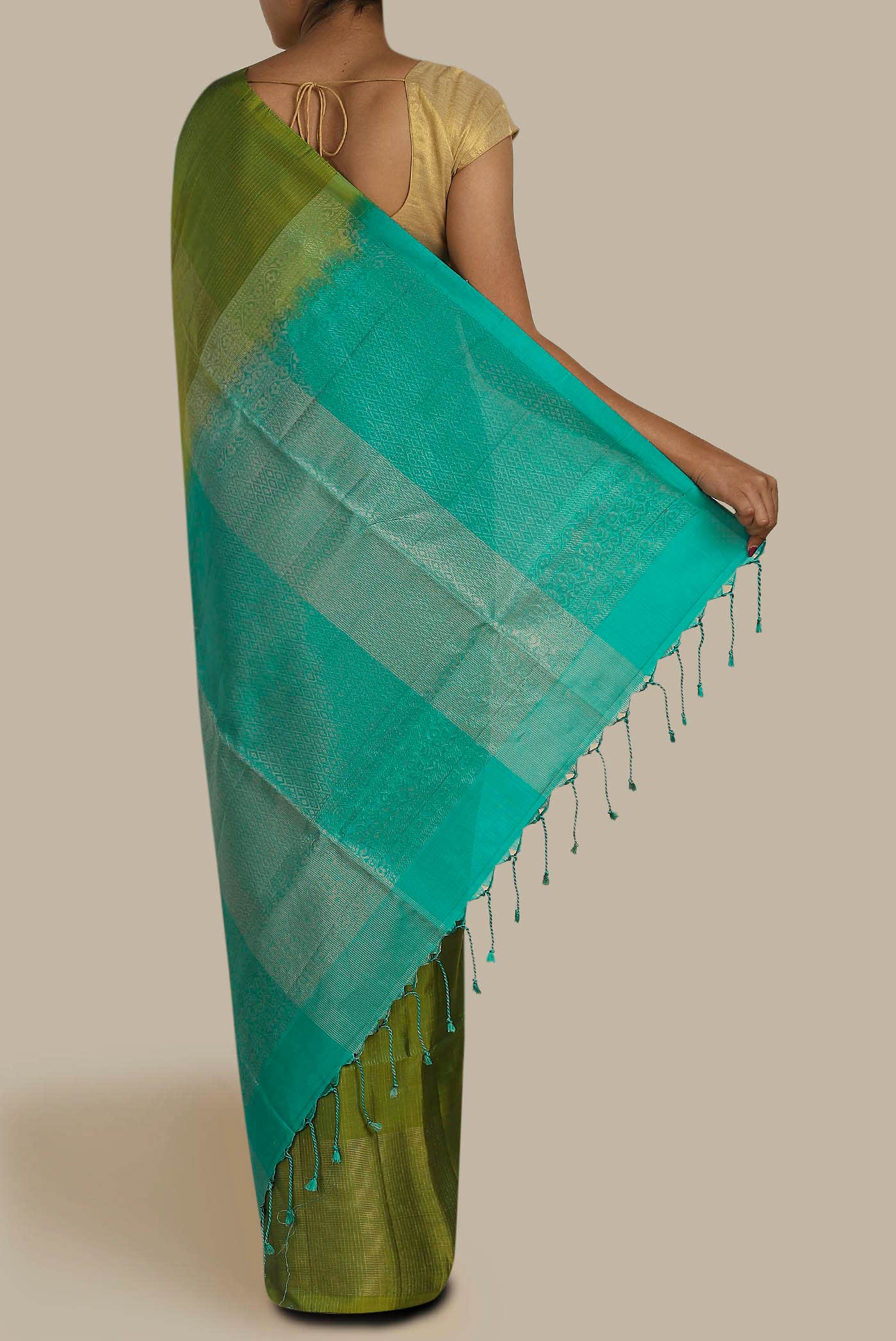 Green Kanchipuram Silk Saree