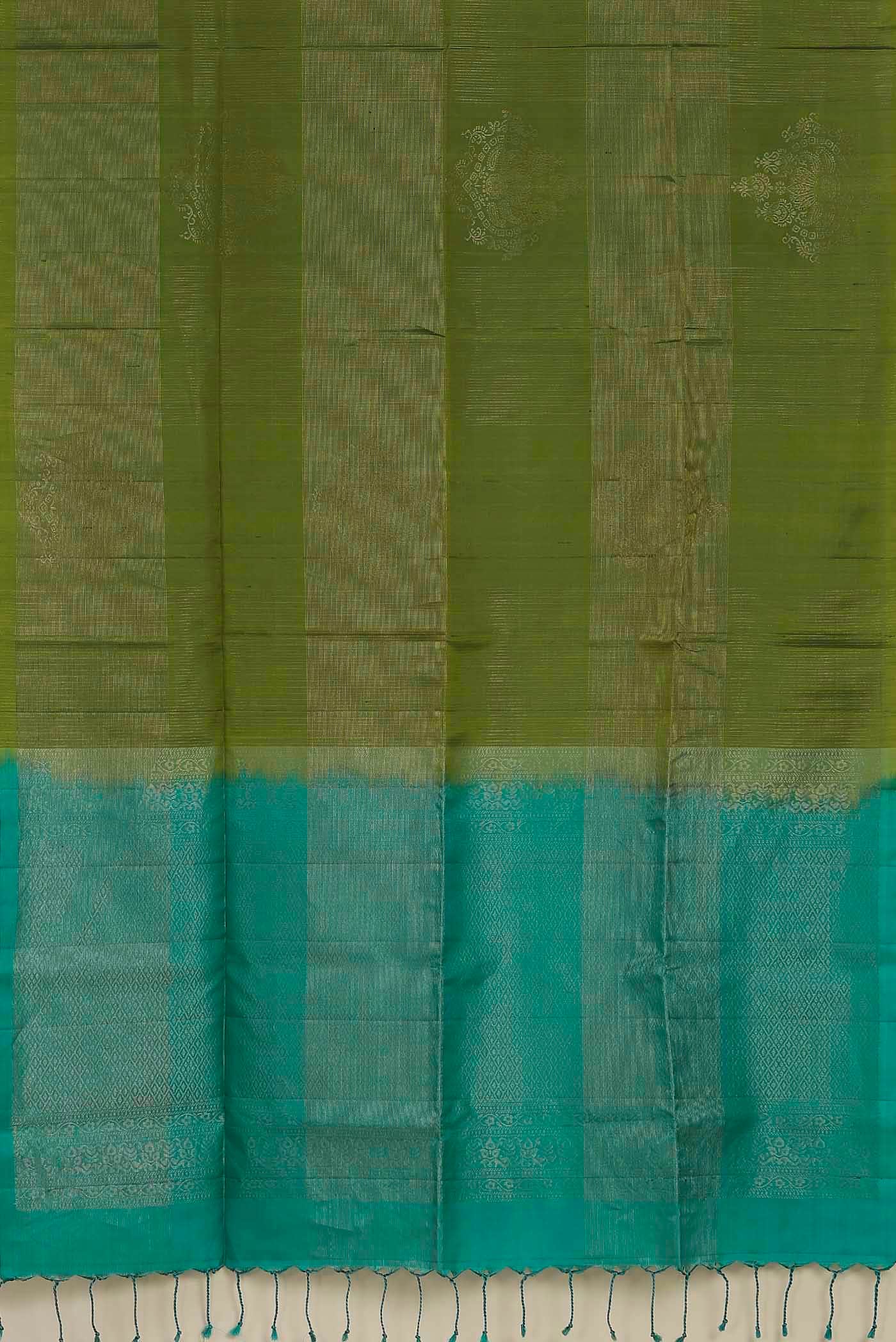 Green Kanchipuram Silk Saree
