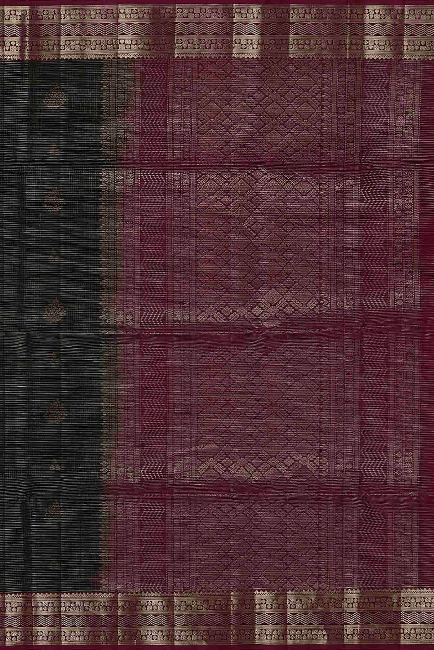 Black Soft Silk Saree