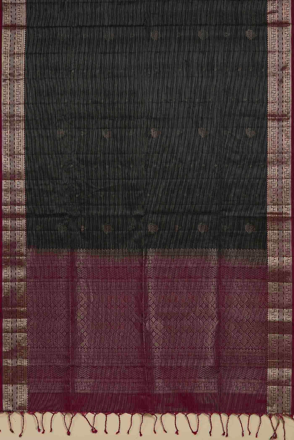 Black Soft Silk Saree