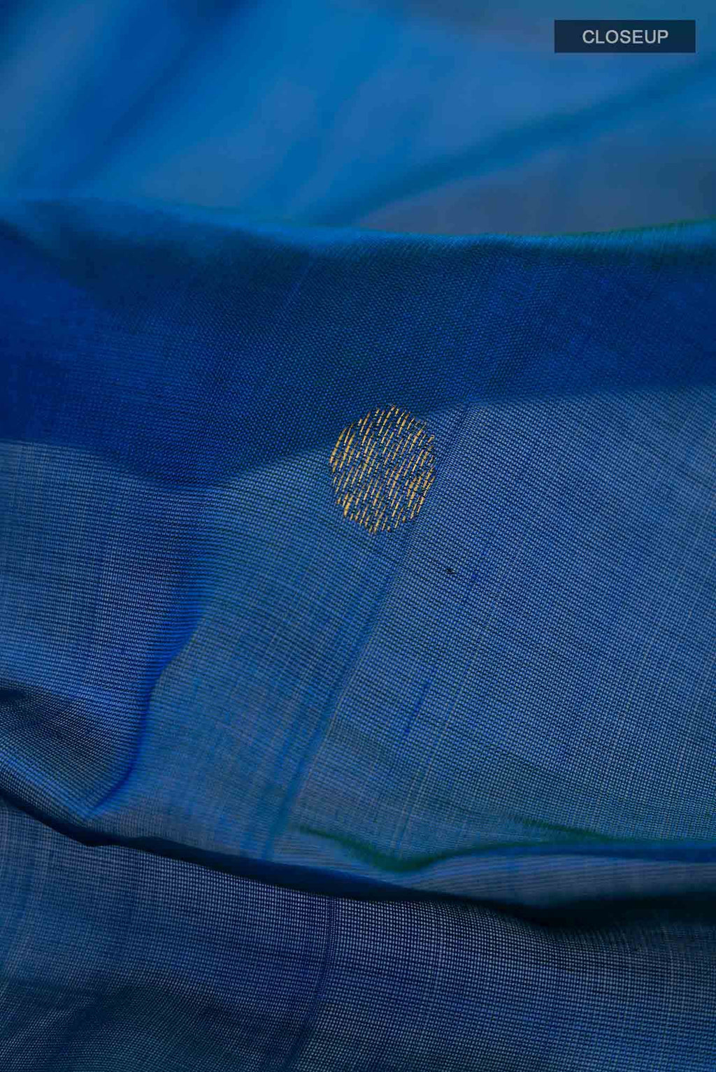 Dark Blue Silk Cotton Saree